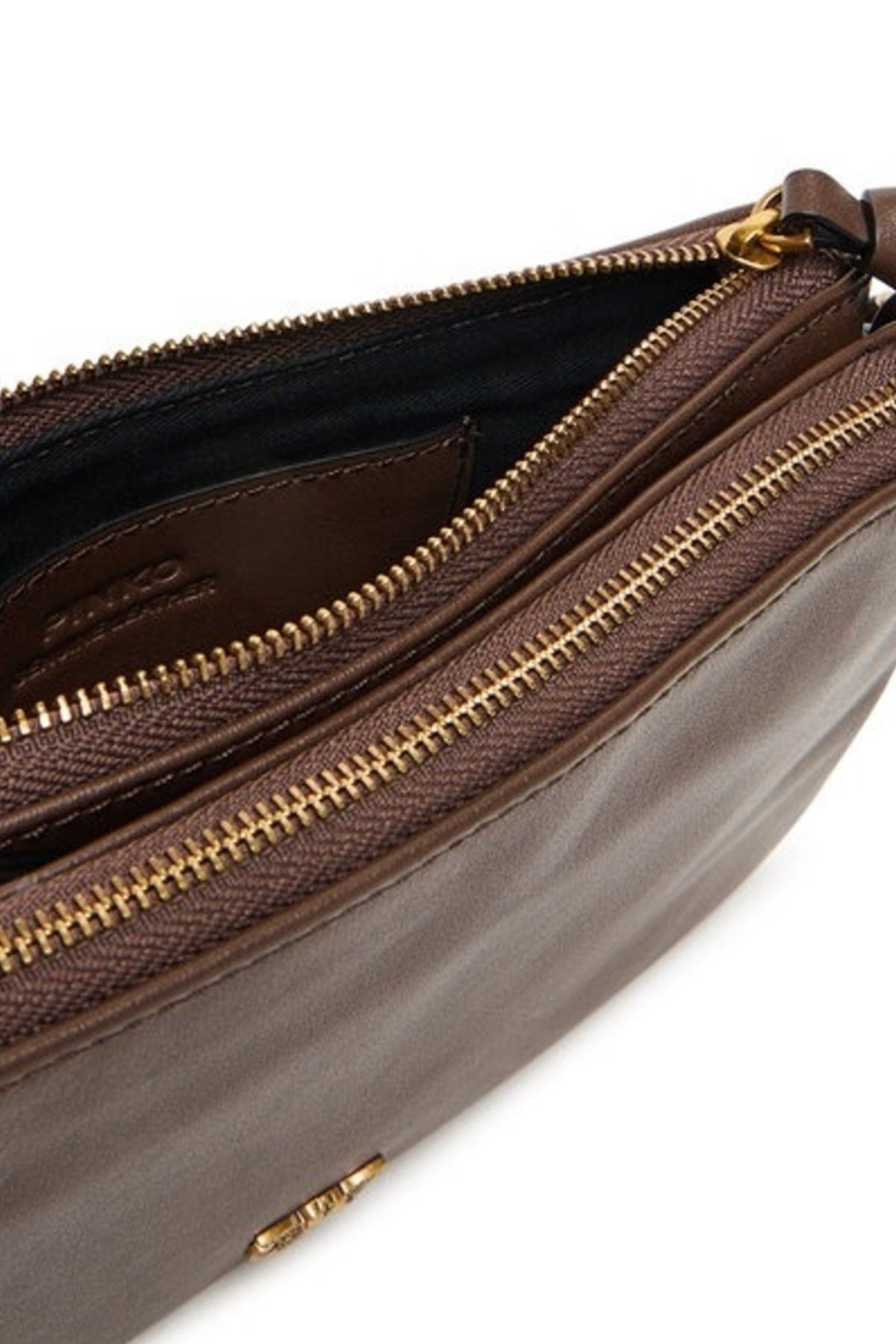 PINKO 105359 A0QO DOUBLE MINI VITELLO MOR en color MARRON (4)