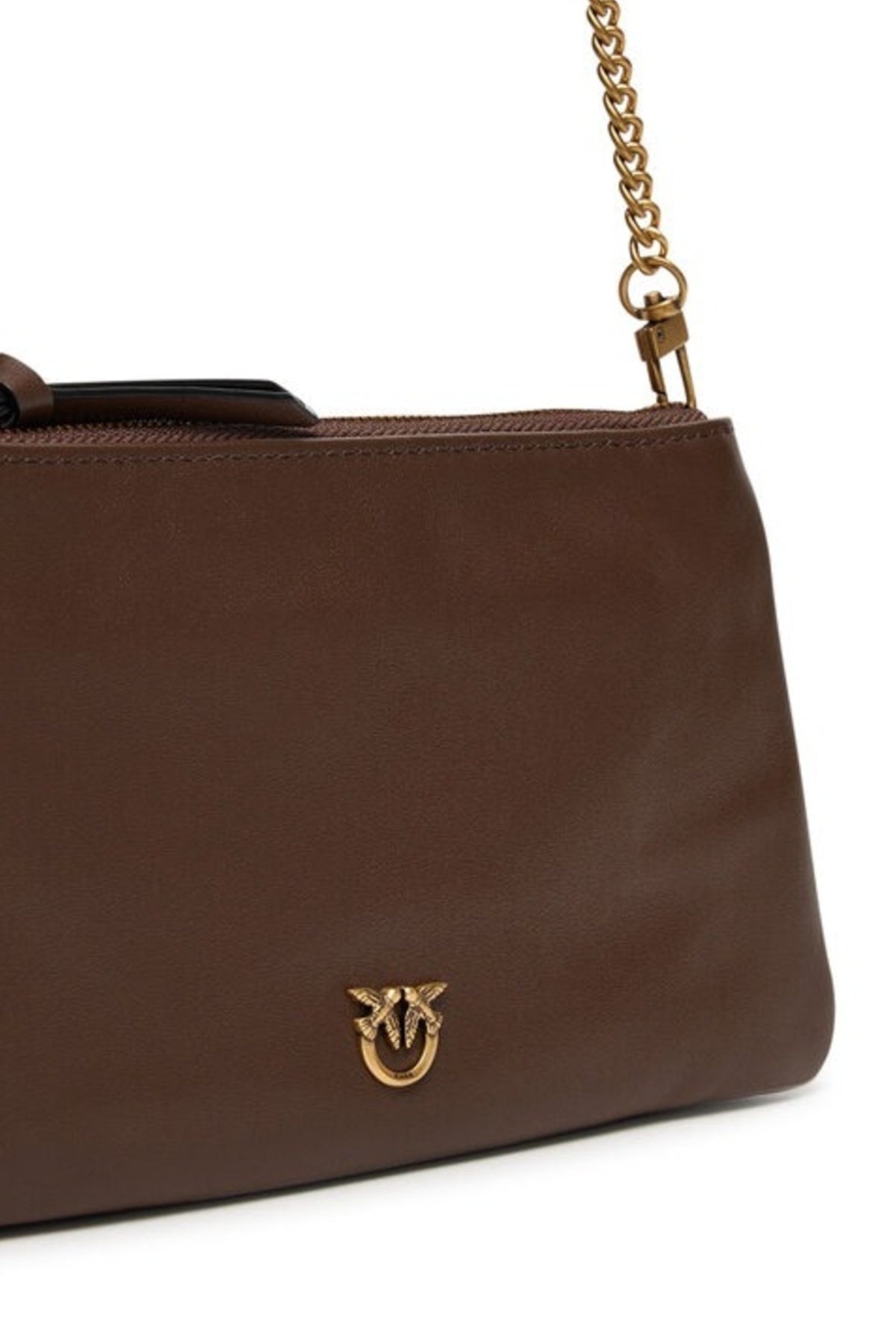 PINKO 105359 A0QO DOUBLE MINI VITELLO MOR en color MARRON (5)