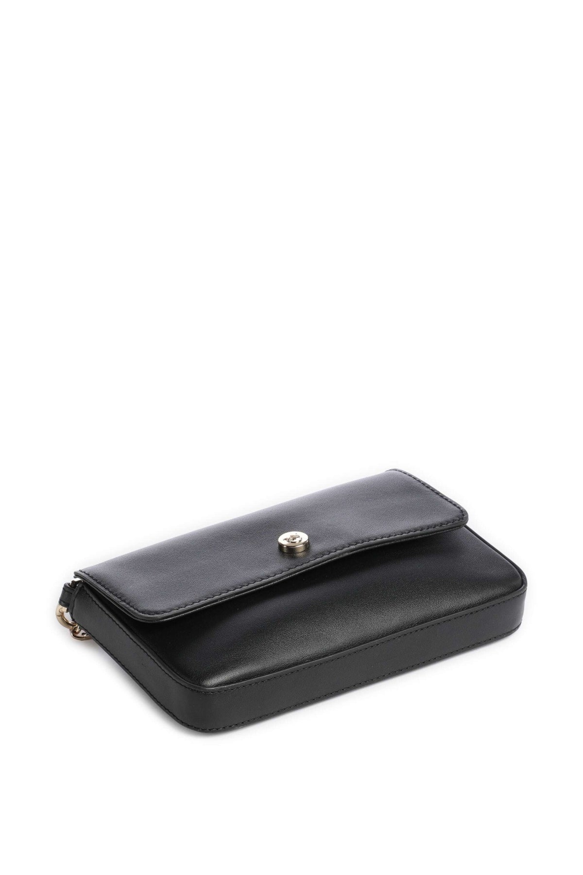 PINKO 107028 A0QO PHONE POCKET CHAIN VITE en color NEGRO (3)