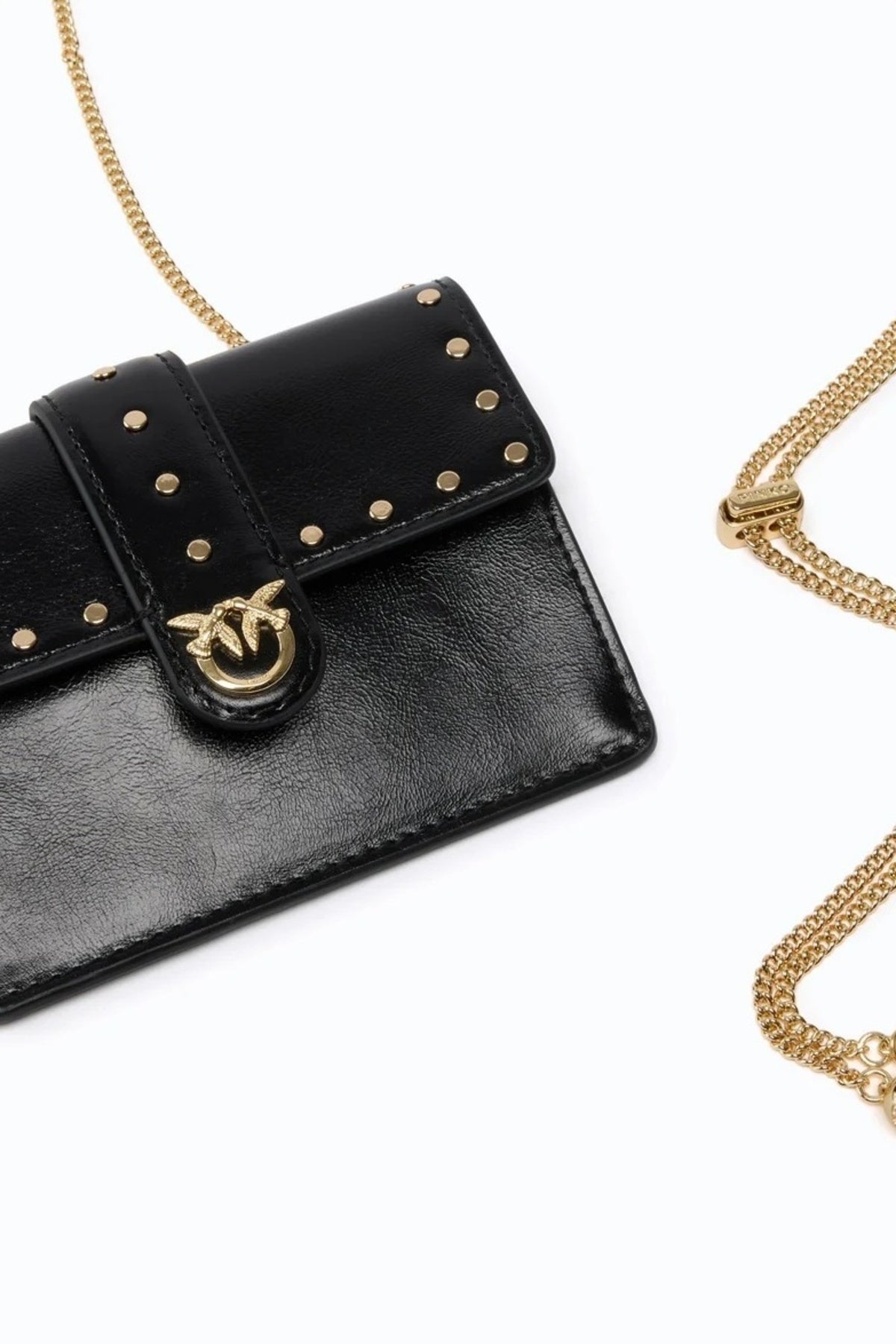 PINKO 107637 A3LP LOVE POCKET STUDS VIT en color NEGRO (4)