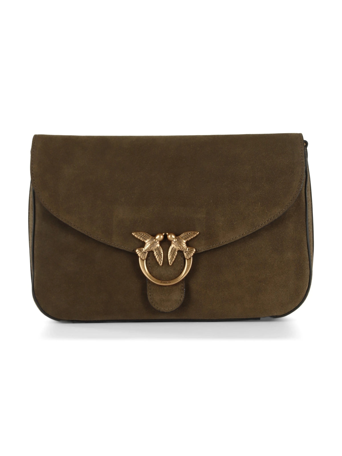 PINKO 107655 A0F6 LOVE SATCHEL CLASSIC SU en color VERDE (1)
