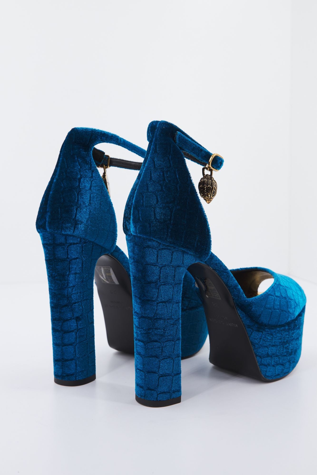 KURT GEIGER LONDON SHOREDITCH HIGH PLATFOR en color AZUL (4)