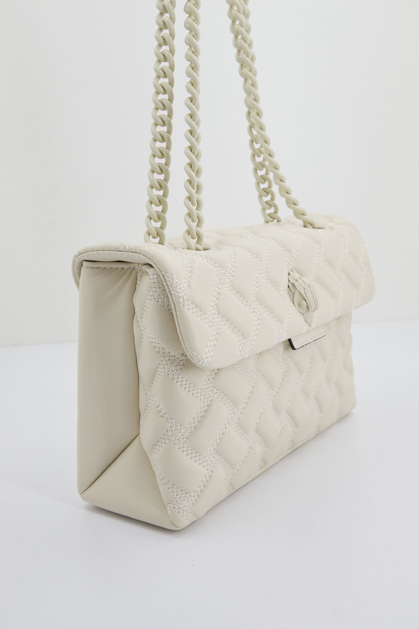 KURT GEIGER LONDON KENSINGTON BAG DRENCH en color BEIS (2)