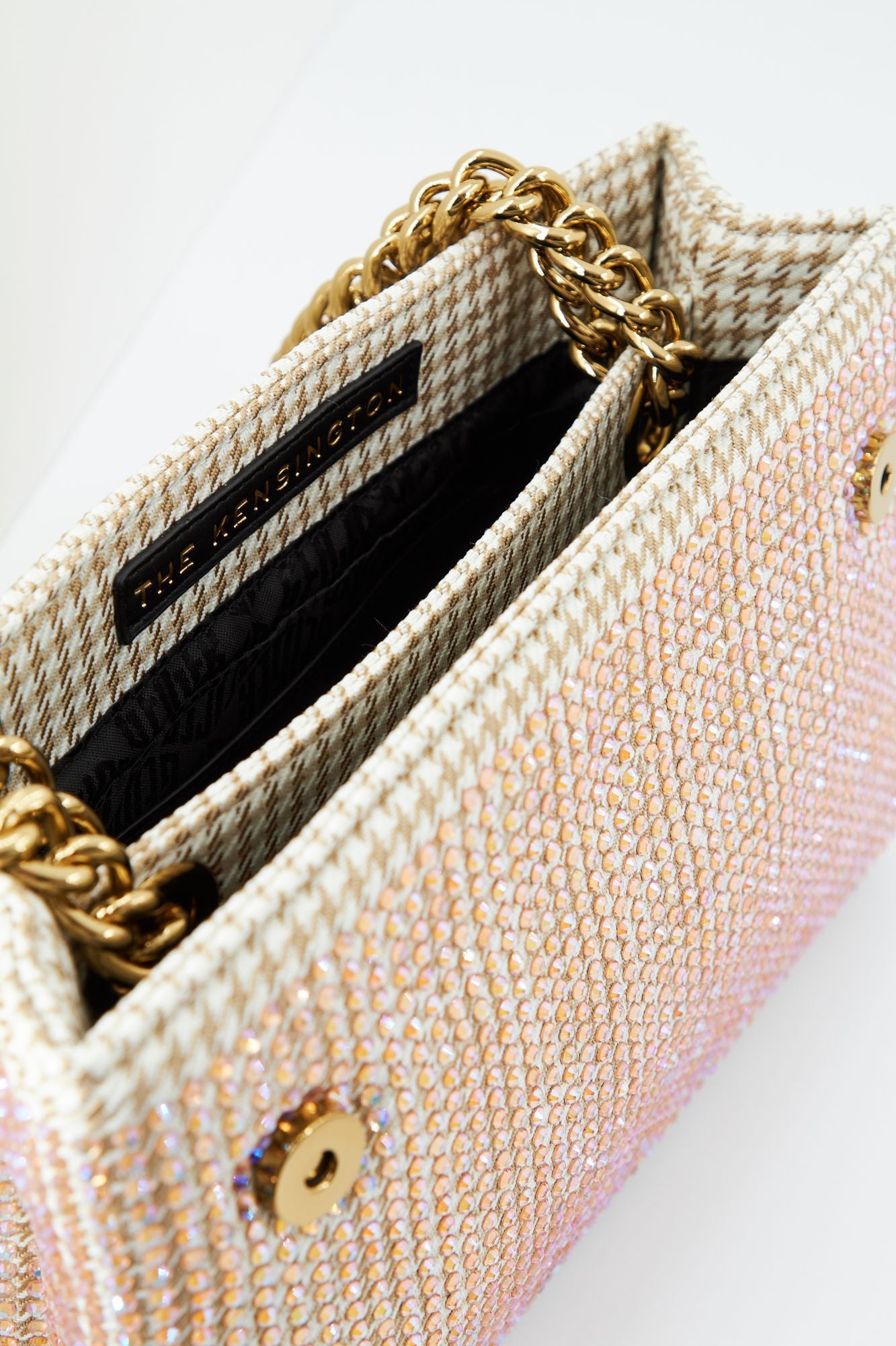 KURT GEIGER LONDON FABRIC KENSINGTON BAG en color MULTICOLOR (4)