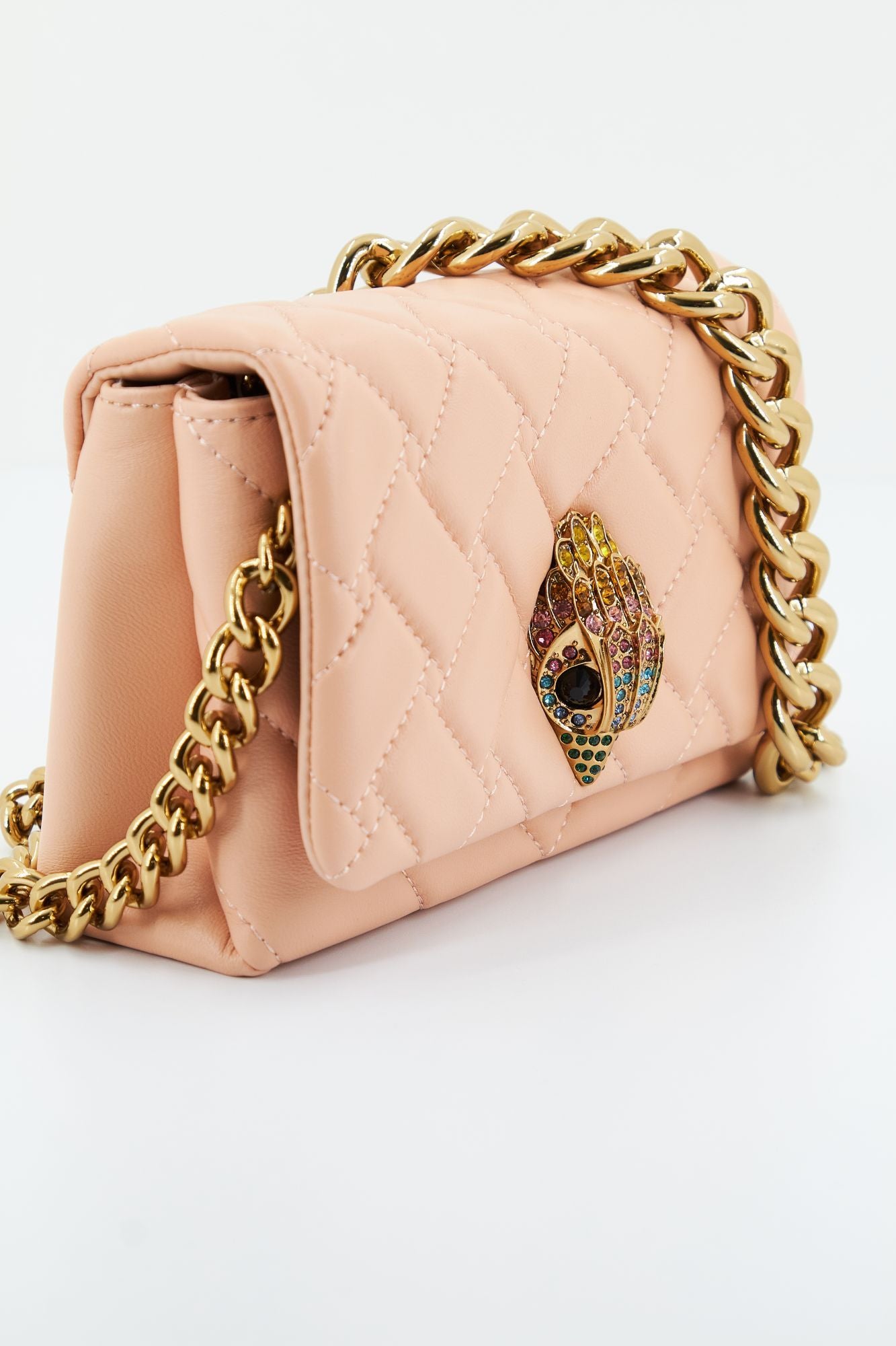 KURT GEIGER LONDON MINI KENSINGTON LONG FL en color NUDE (2)