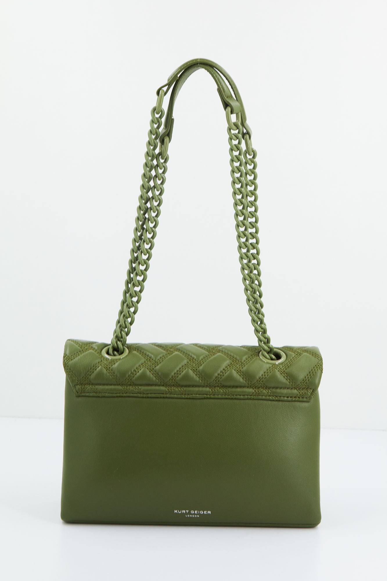 KURT GEIGER LONDON KENSINGTON BAG DREN en color VERDE (3)