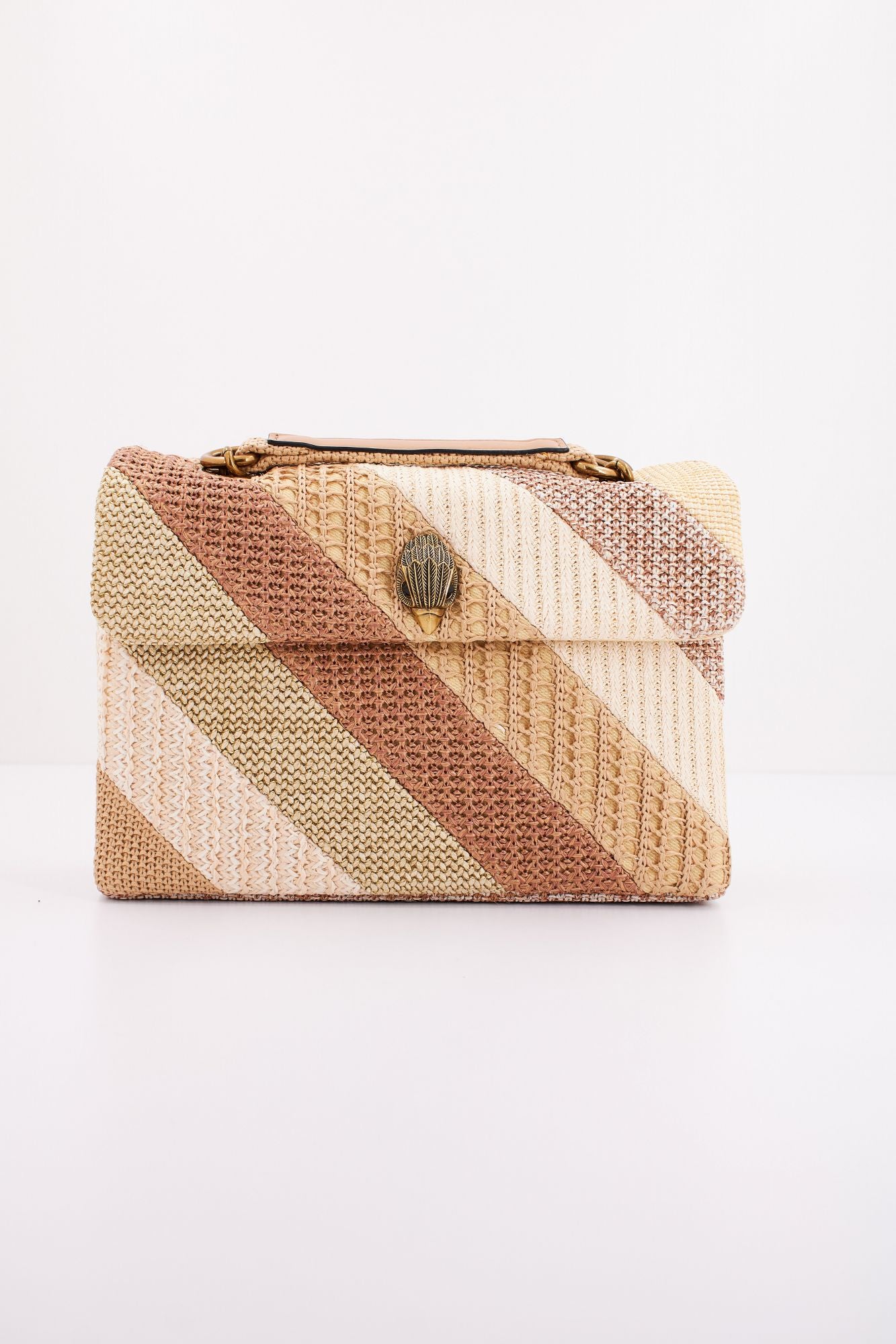 KURT GEIGER LONDON KENSINGTON BAG L en color BEIS (1)