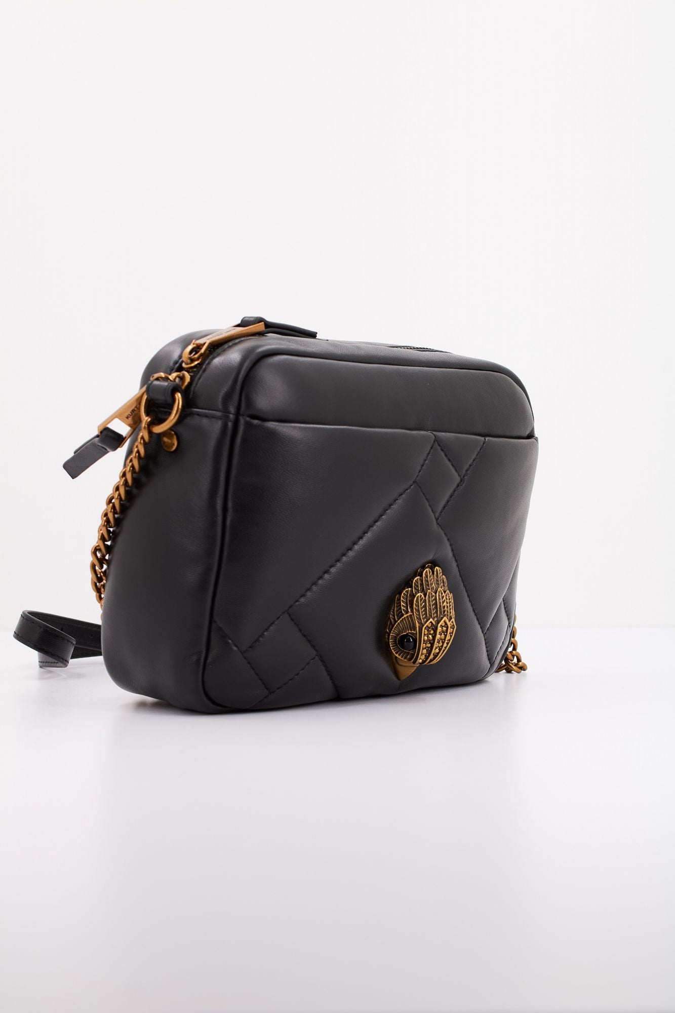 KURT GEIGER LONDON KENSINGTON PUFF CAMERA en color NEGRO (2)