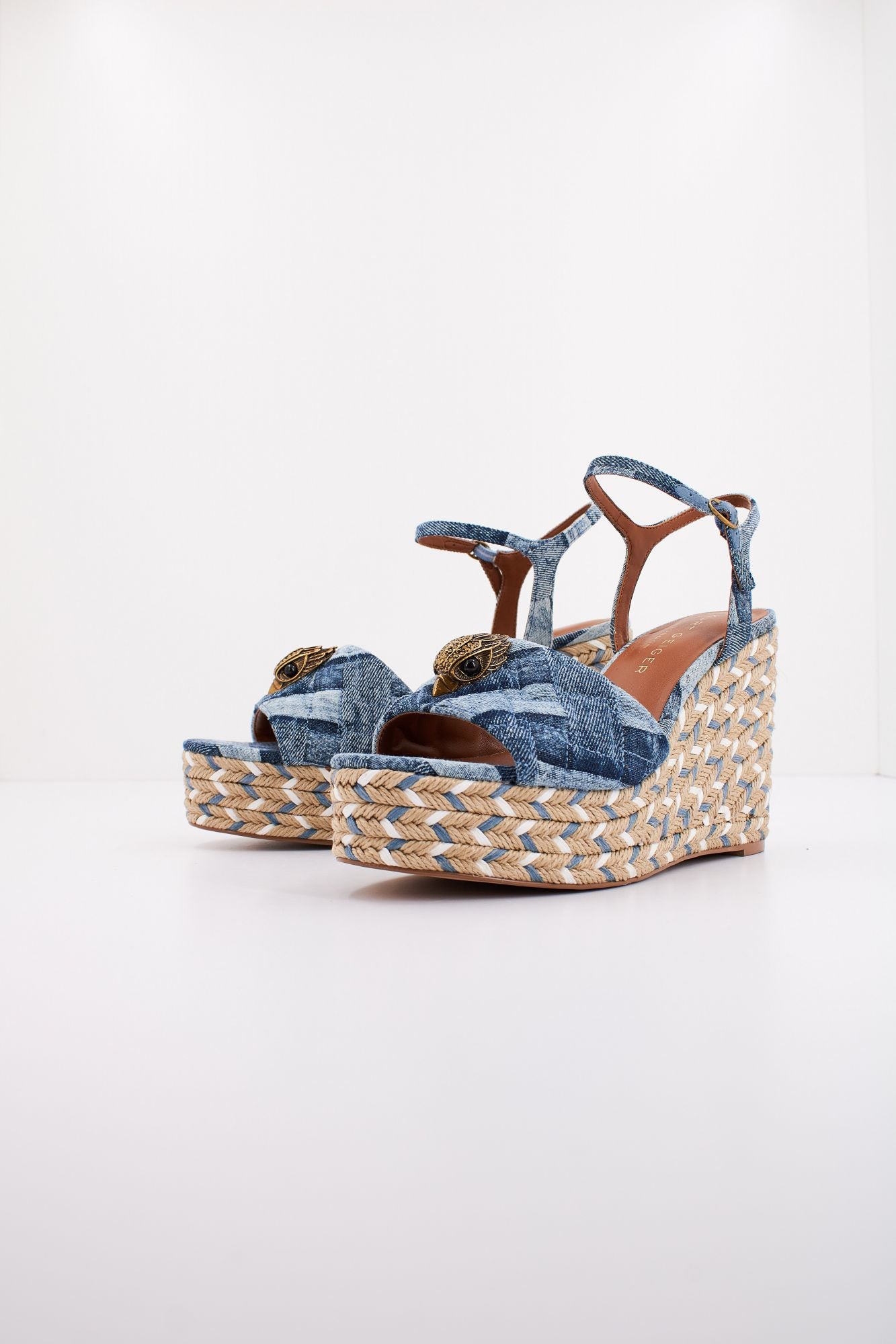 KURT GEIGER LONDON KENSINGTON 105 ESPADRIL en color AZUL (2)