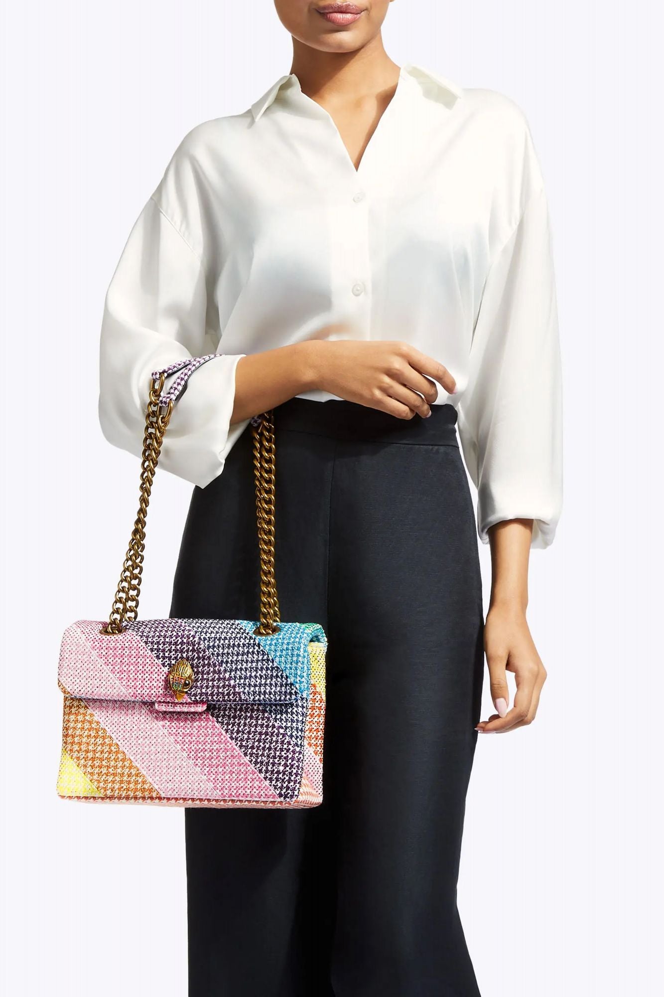 KURT GEIGER LONDON KENSINGTON BAG en color MULTICOLOR (2)