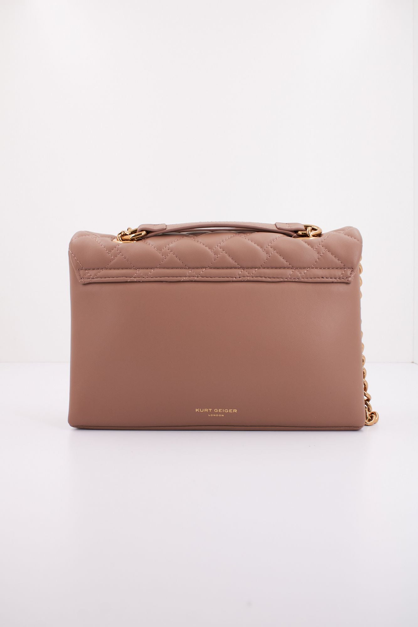 KURT GEIGER LONDON KENSINGTON BAG E en color MARRON (3)