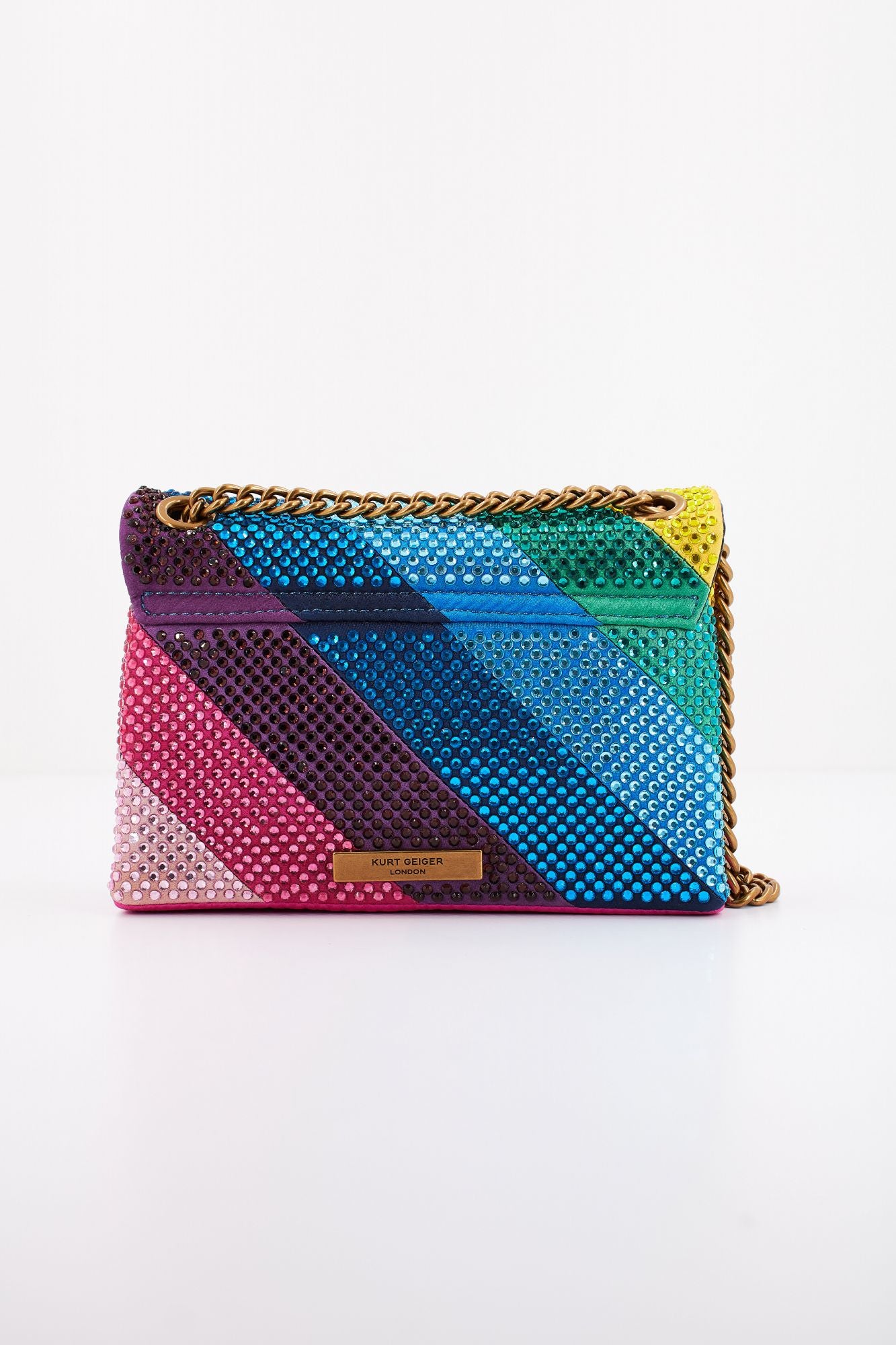 KURT GEIGER LONDON FABRIC MINI KENSINGTON en color MULTICOLOR (3)
