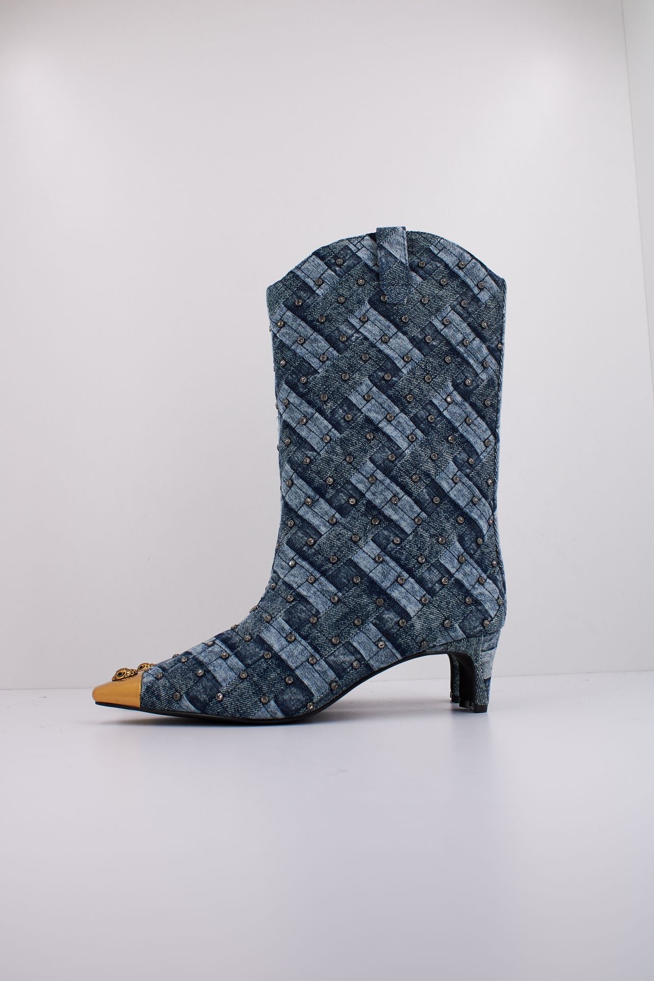 KURT GEIGER LONDON REGENT CRYSTAL en color AZUL (1)