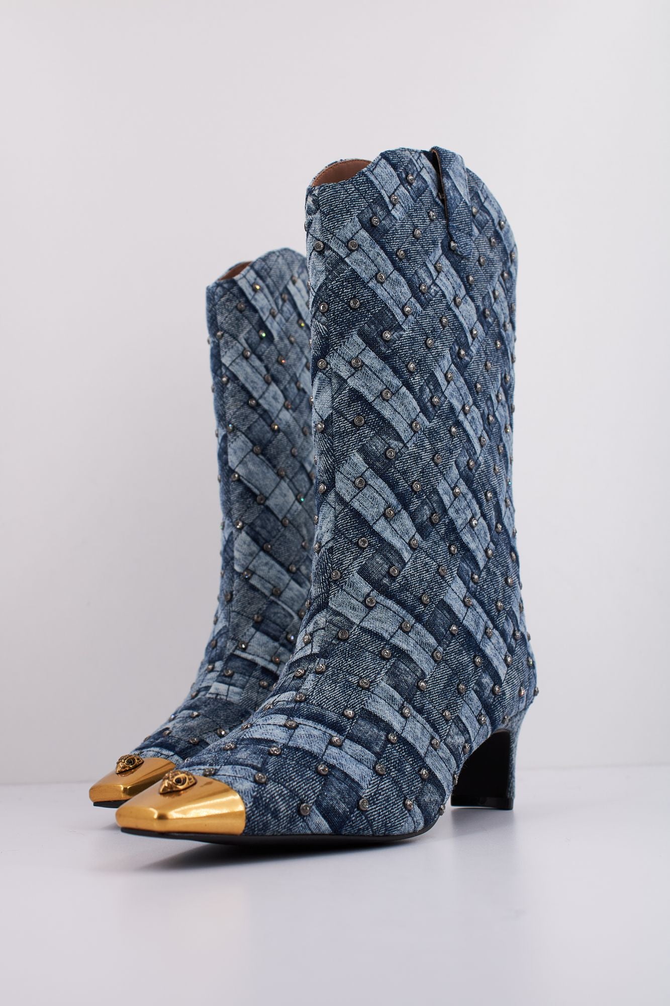 KURT GEIGER LONDON REGENT CRYSTAL en color AZUL (2)