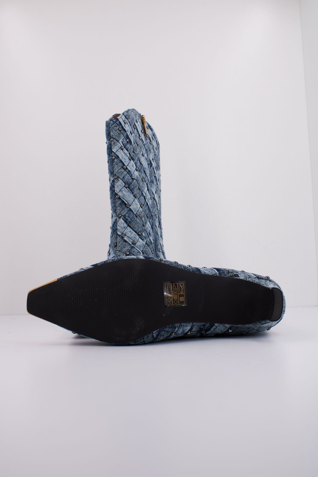 KURT GEIGER LONDON REGENT CRYSTAL en color AZUL (5)