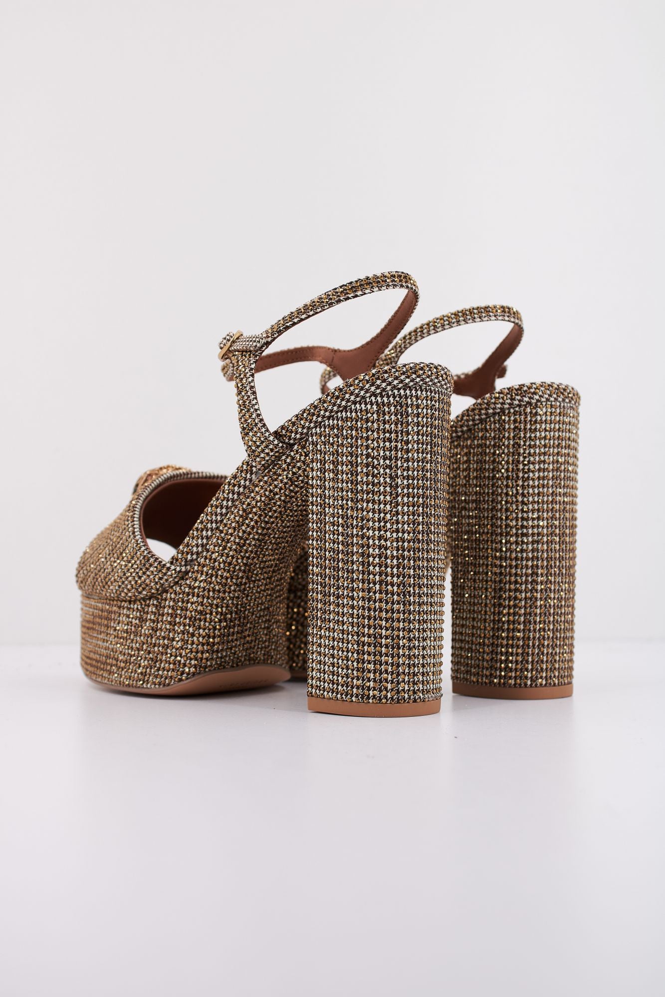 KURT GEIGER LONDON KENSINGTON PLATFORM SDL en color ORO (4)