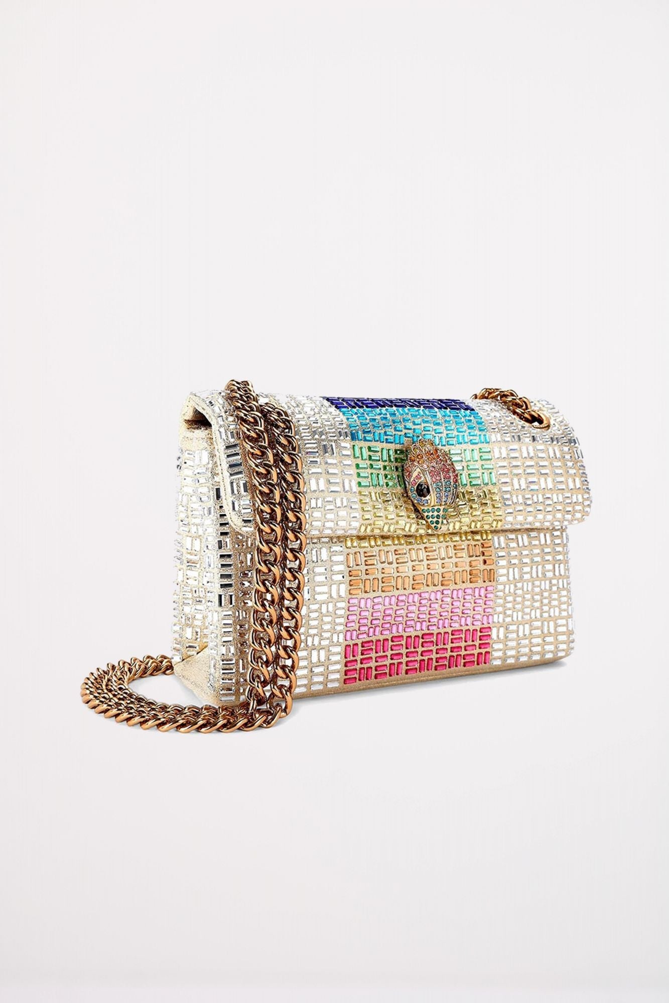 KURT GEIGER LONDON   MINI KENSINGTON CRYSTALS en color MULTICOLOR (2)