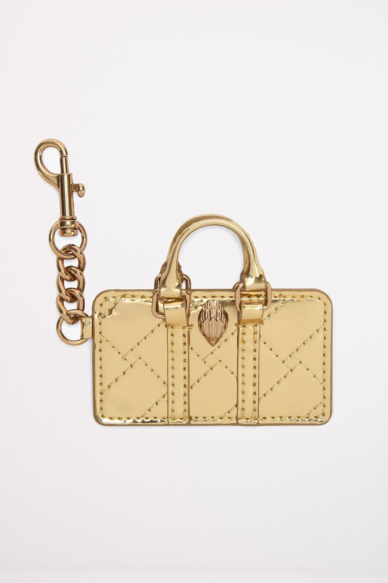 KURT GEIGER LONDON BOSTON KEYRING en color ORO (1)