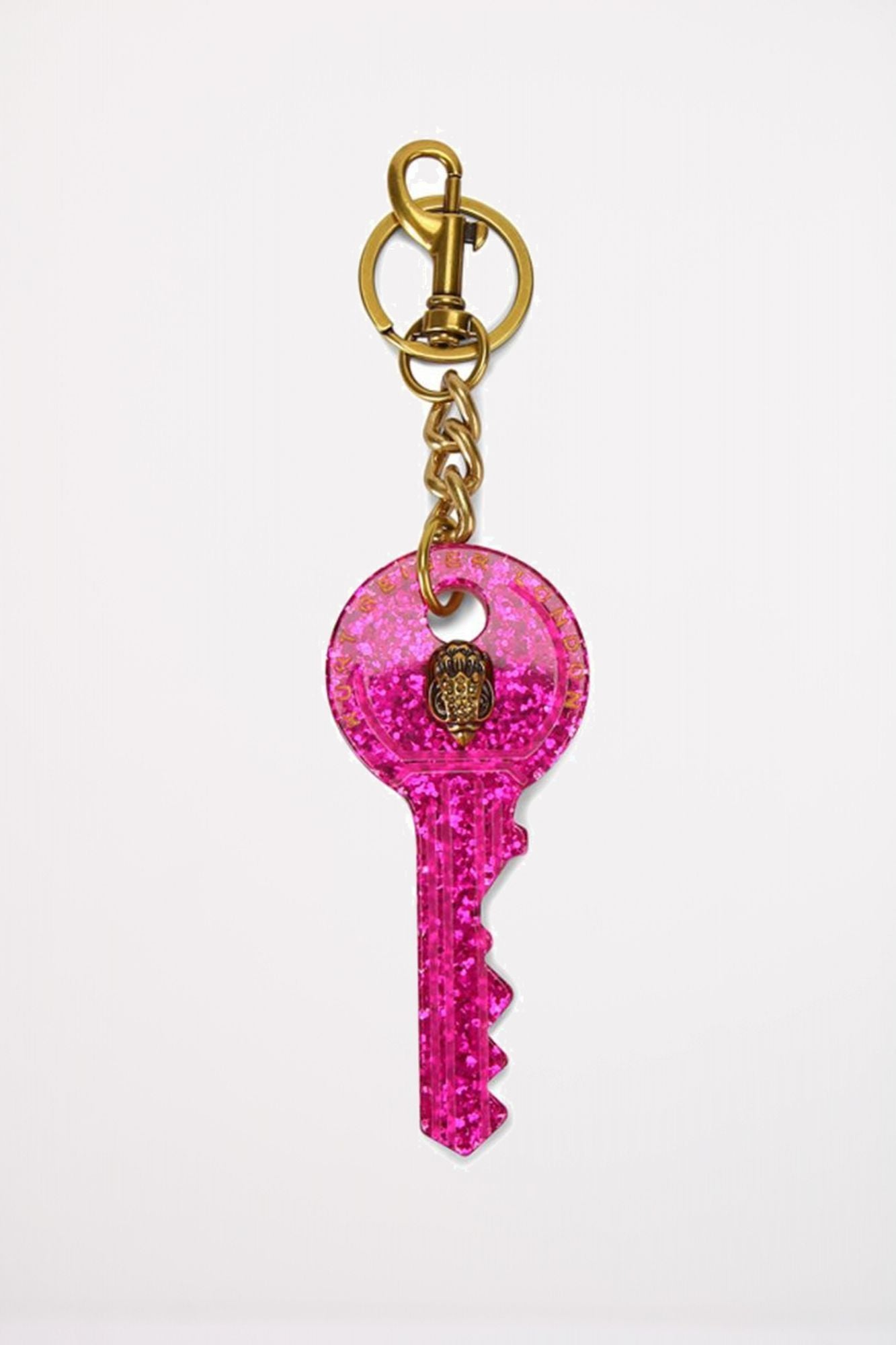 KURT GEIGER LONDON KEY KEYRING en color ROSA (1)