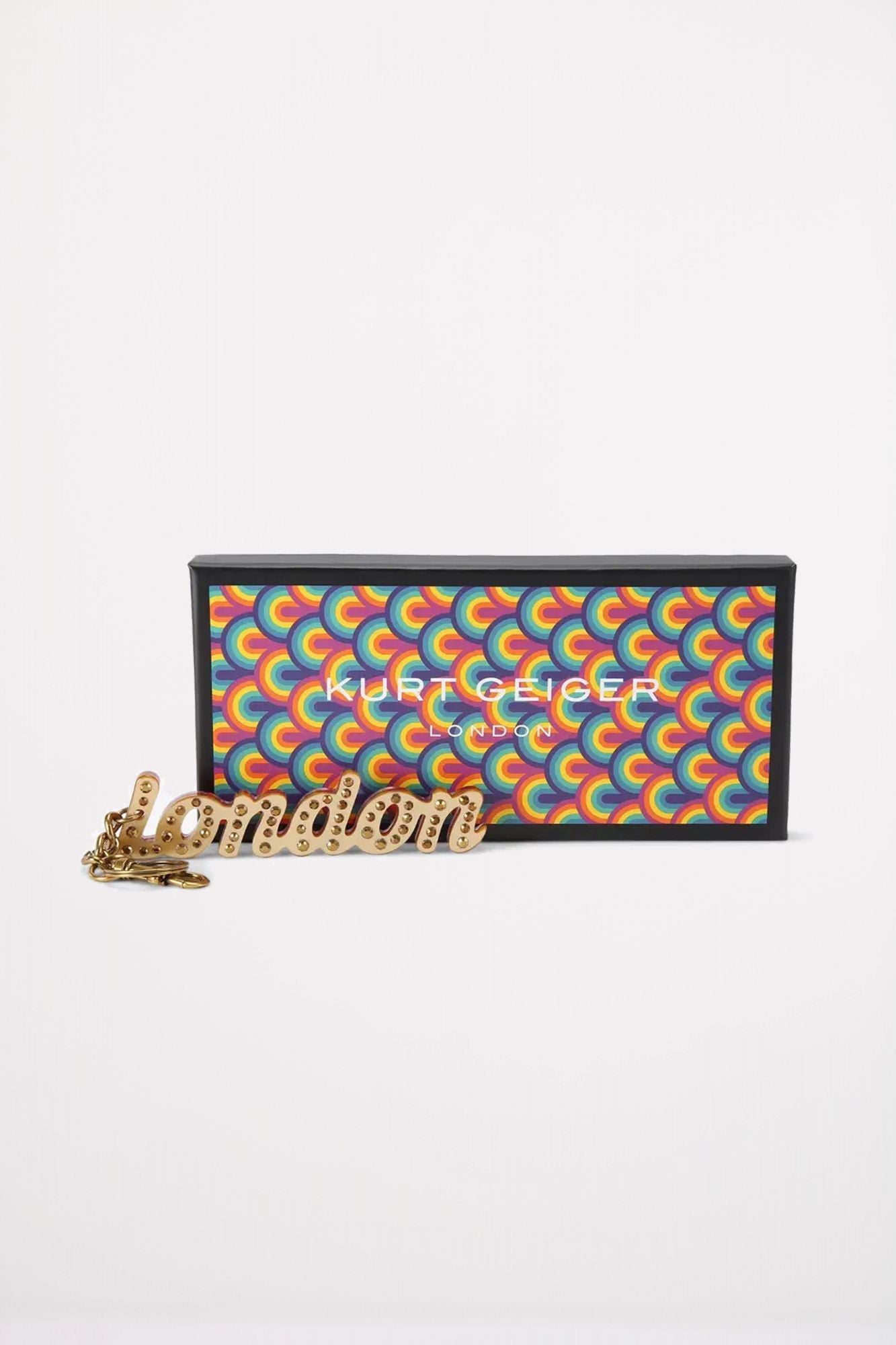 KURT GEIGER LONDON LONDON KEYRING en color ORO (3)