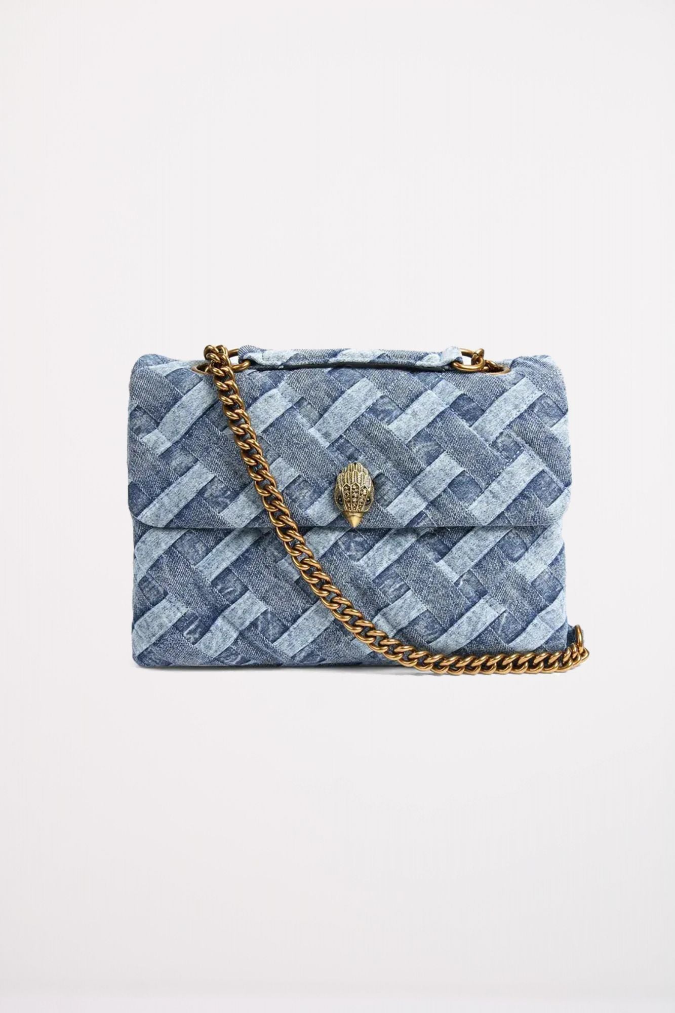 KURT GEIGER LONDON  LARGE KENSINGTON en color AZUL (1)