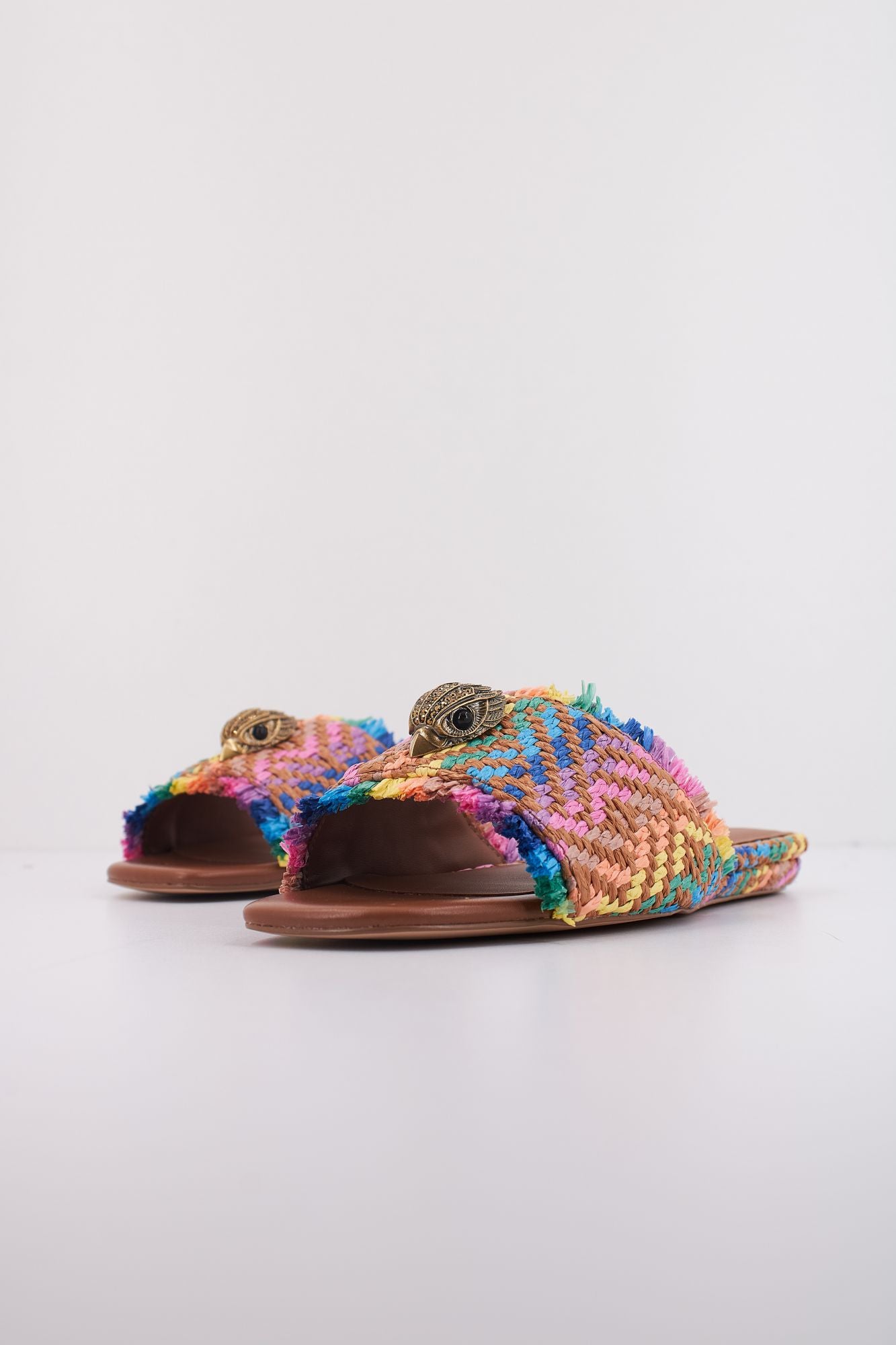KURT GEIGER LONDON KENSIGTON FLAT SANDAL en color MULTICOLOR (2)