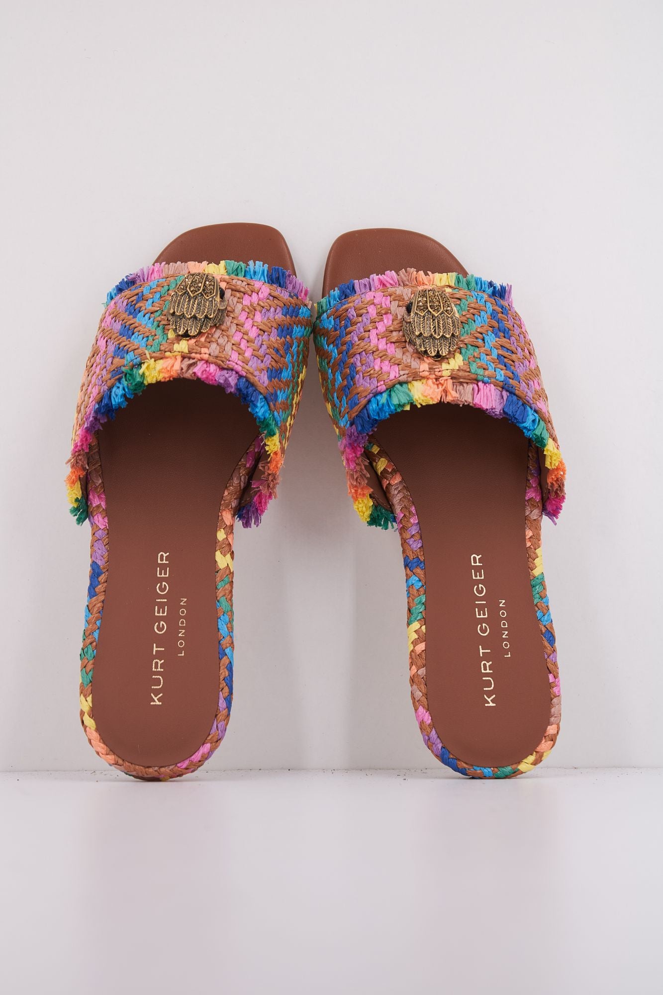 KURT GEIGER LONDON KENSIGTON FLAT SANDAL en color MULTICOLOR (3)