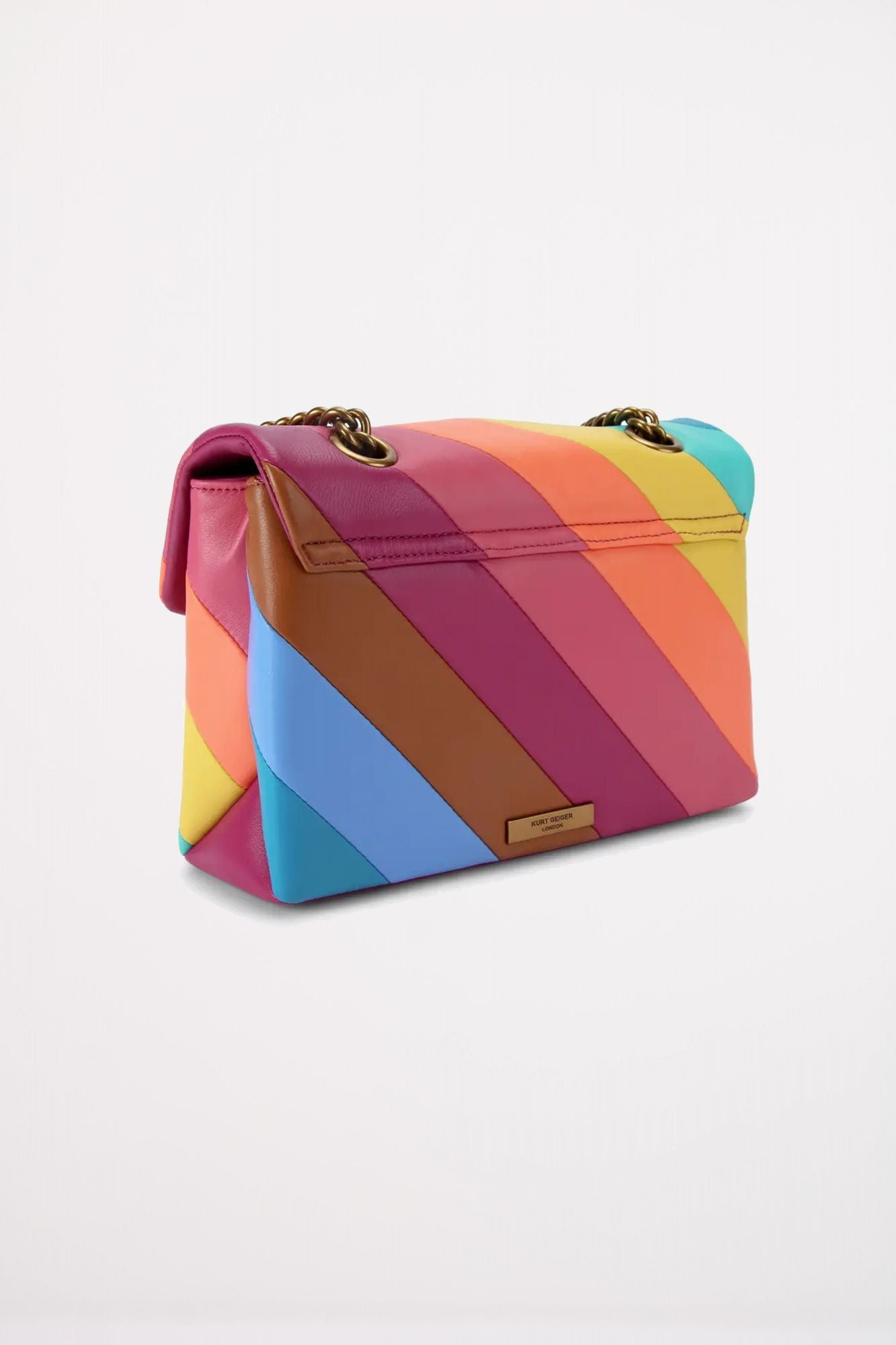 KURT GEIGER LONDON  LEATHER KENSINGTON BAG en color MULTICOLOR (3)