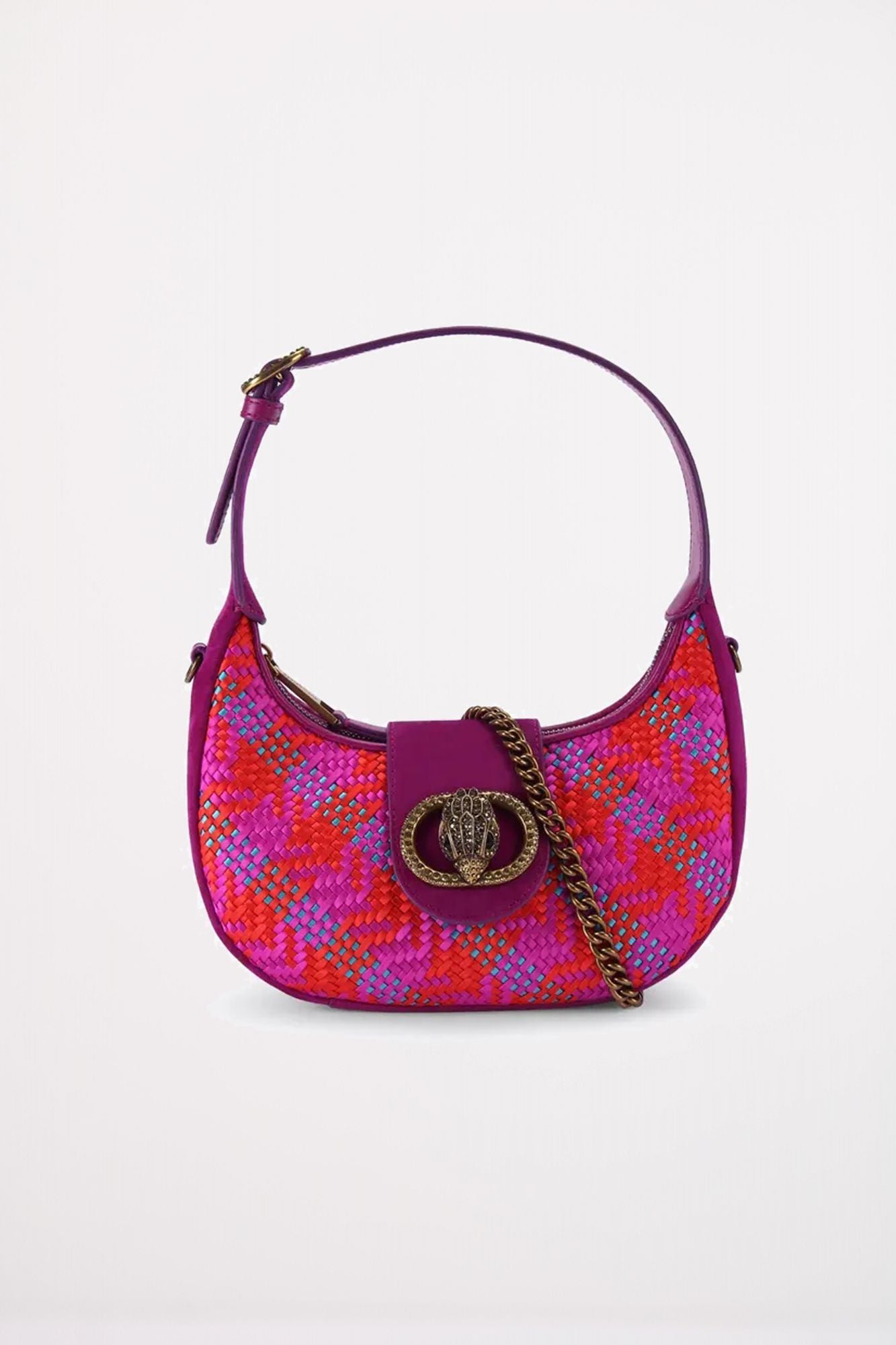 KURT GEIGER LONDON SM CHELSEA HOBO en color ROSA (1)