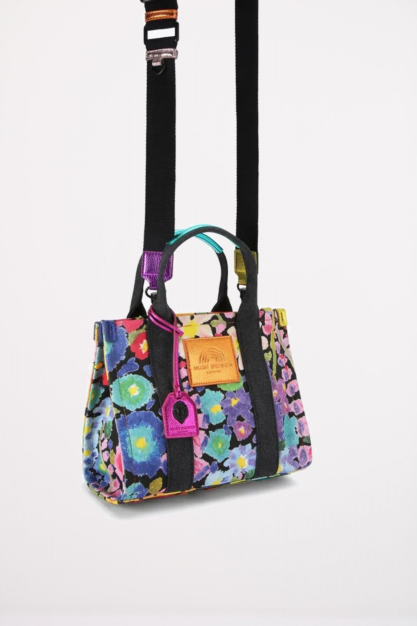 KURT GEIGER LONDON SMALL SOUTBANK TOTE en color FLORAL (3)