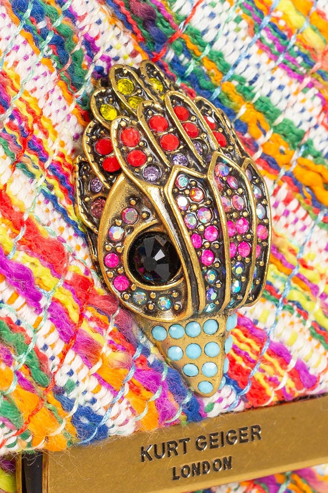 KURT GEIGER LONDON MINI KENSINGTON BAG en color MULTICOLOR (3)