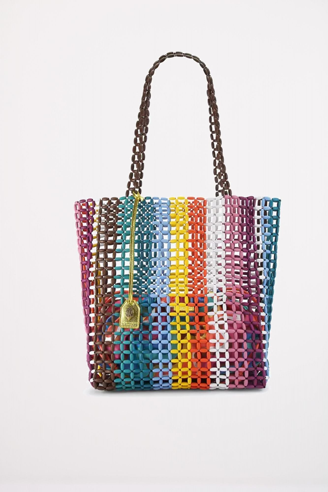 KURT GEIGER LONDON  BEADED KENSINGTON SHOPP en color MULTICOLOR (1)