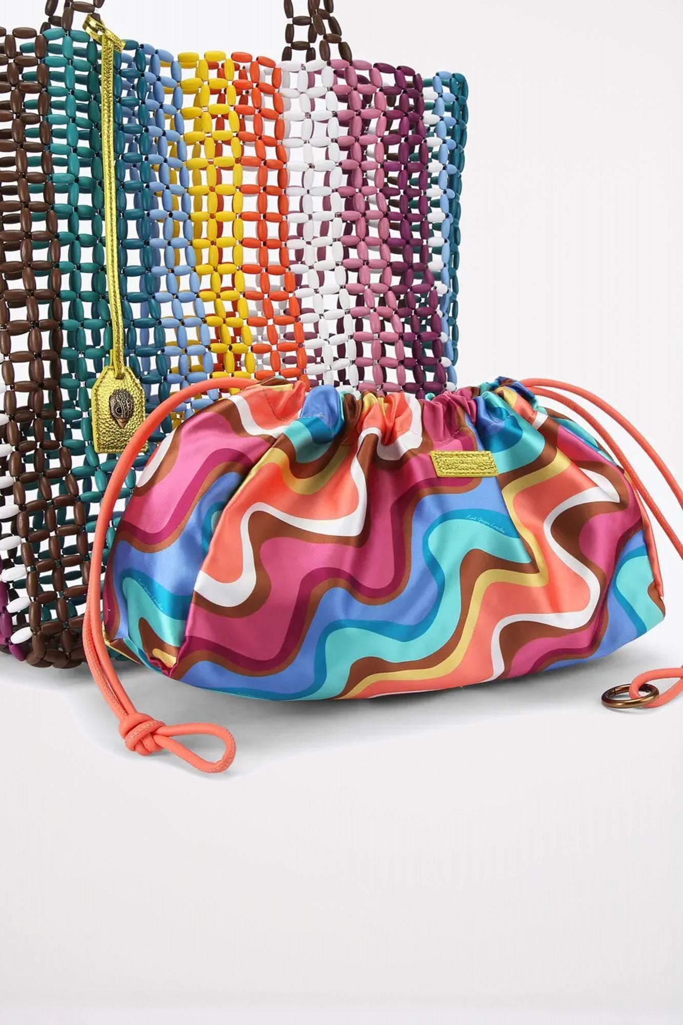 KURT GEIGER LONDON  BEADED KENSINGTON SHOPP en color MULTICOLOR (4)