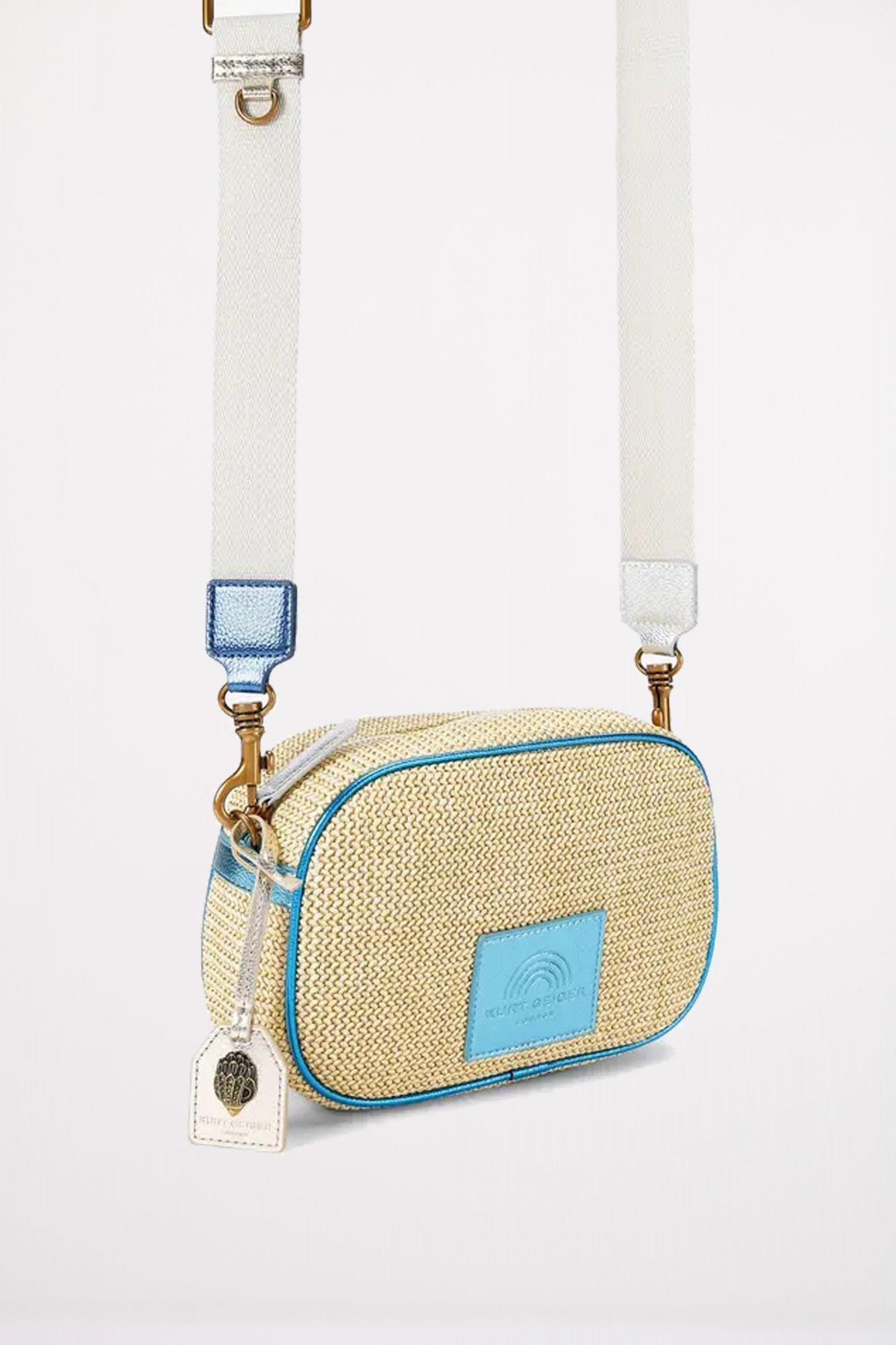 KURT GEIGER LONDON SOUTHBANK CAMERA BAG KUR en color AZUL (4)