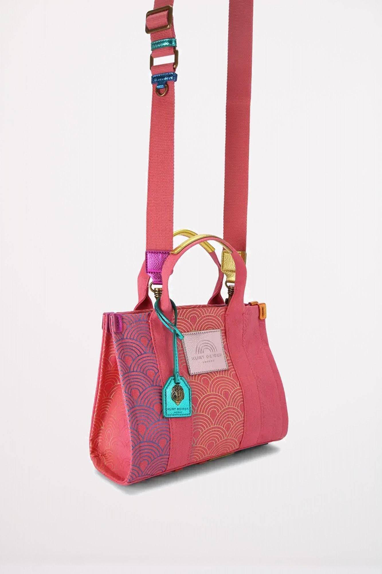 KURT GEIGER LONDON SOUTHBANK TOTE en color ROSA (2)