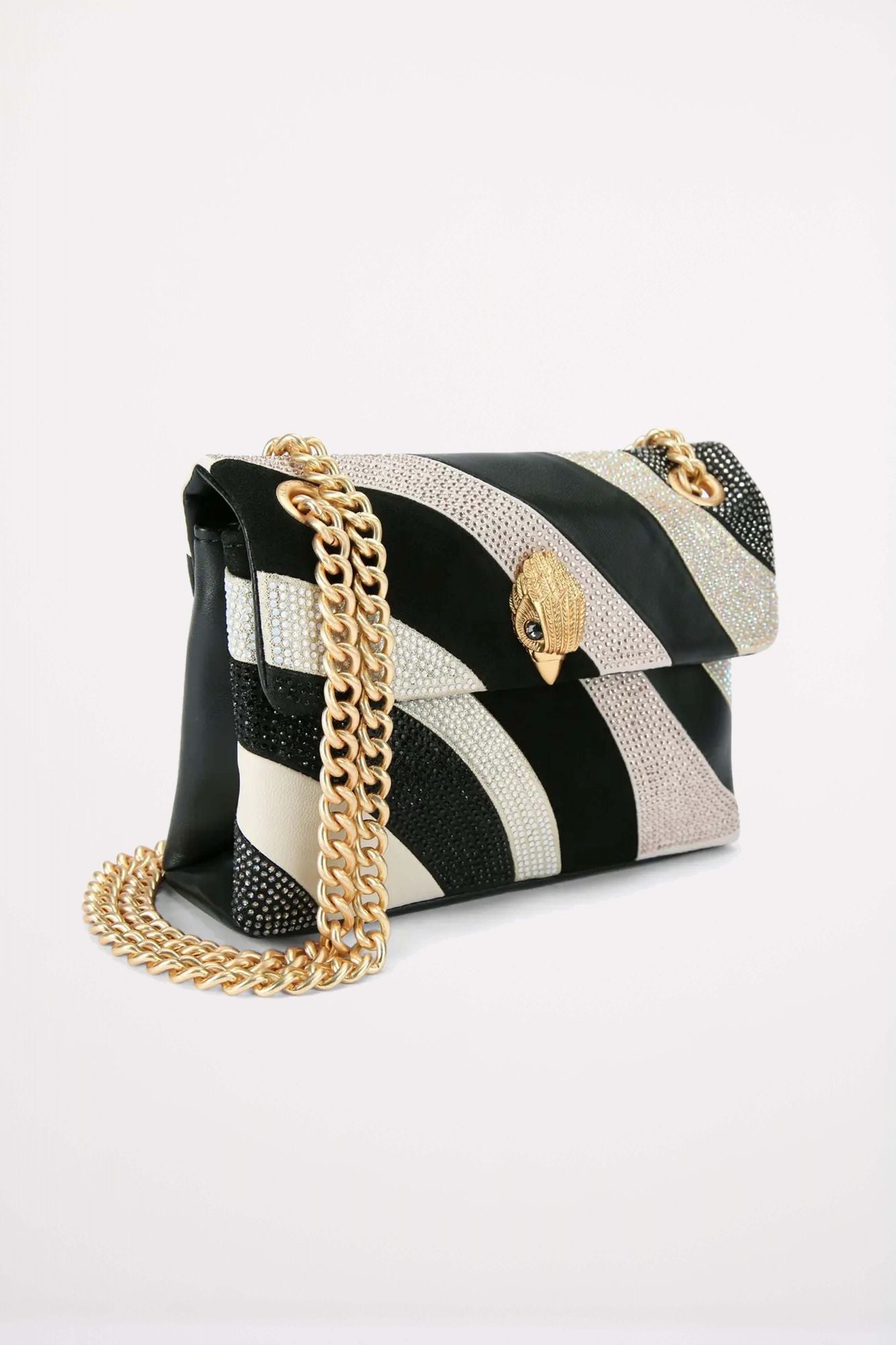 KURT GEIGER LONDON MINI KENSINGTON BAG en color NEGRO (2)