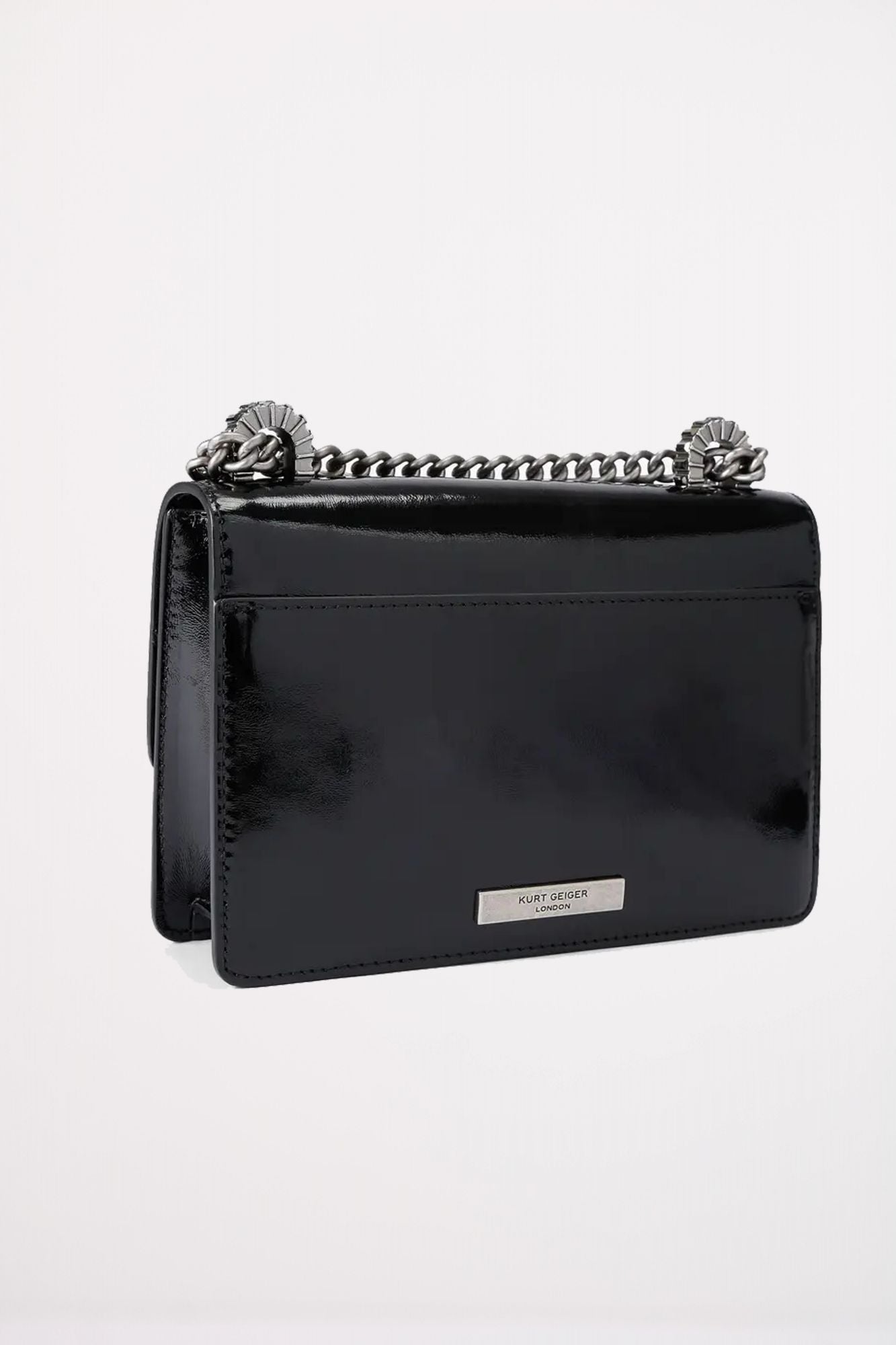 KURT GEIGER LONDON BOW SMALL SHOREDITCH en color NEGRO (3)