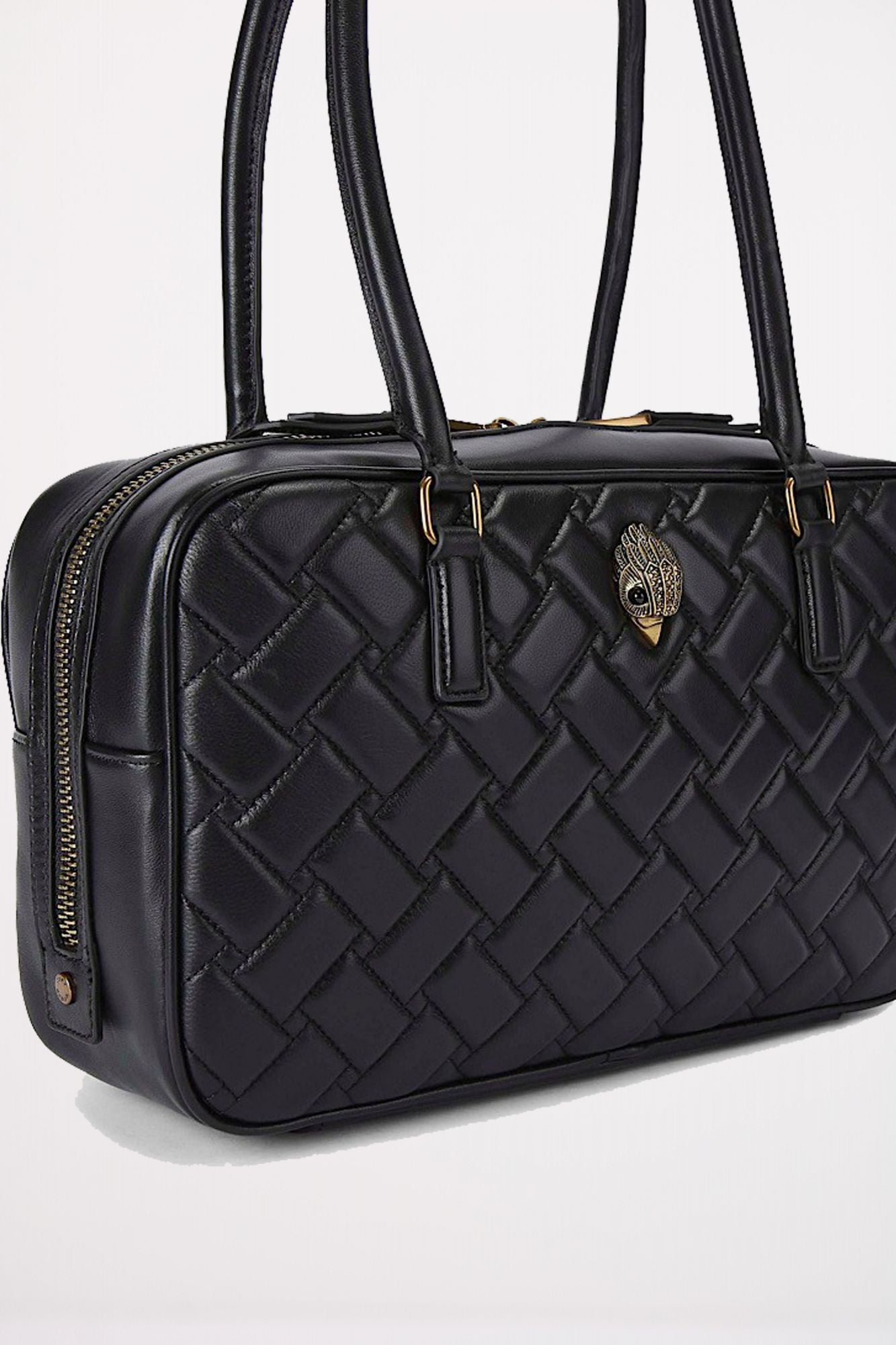 KURT GEIGER LONDON IG KENSINGTON DUFFLE BA en color NEGRO (2)