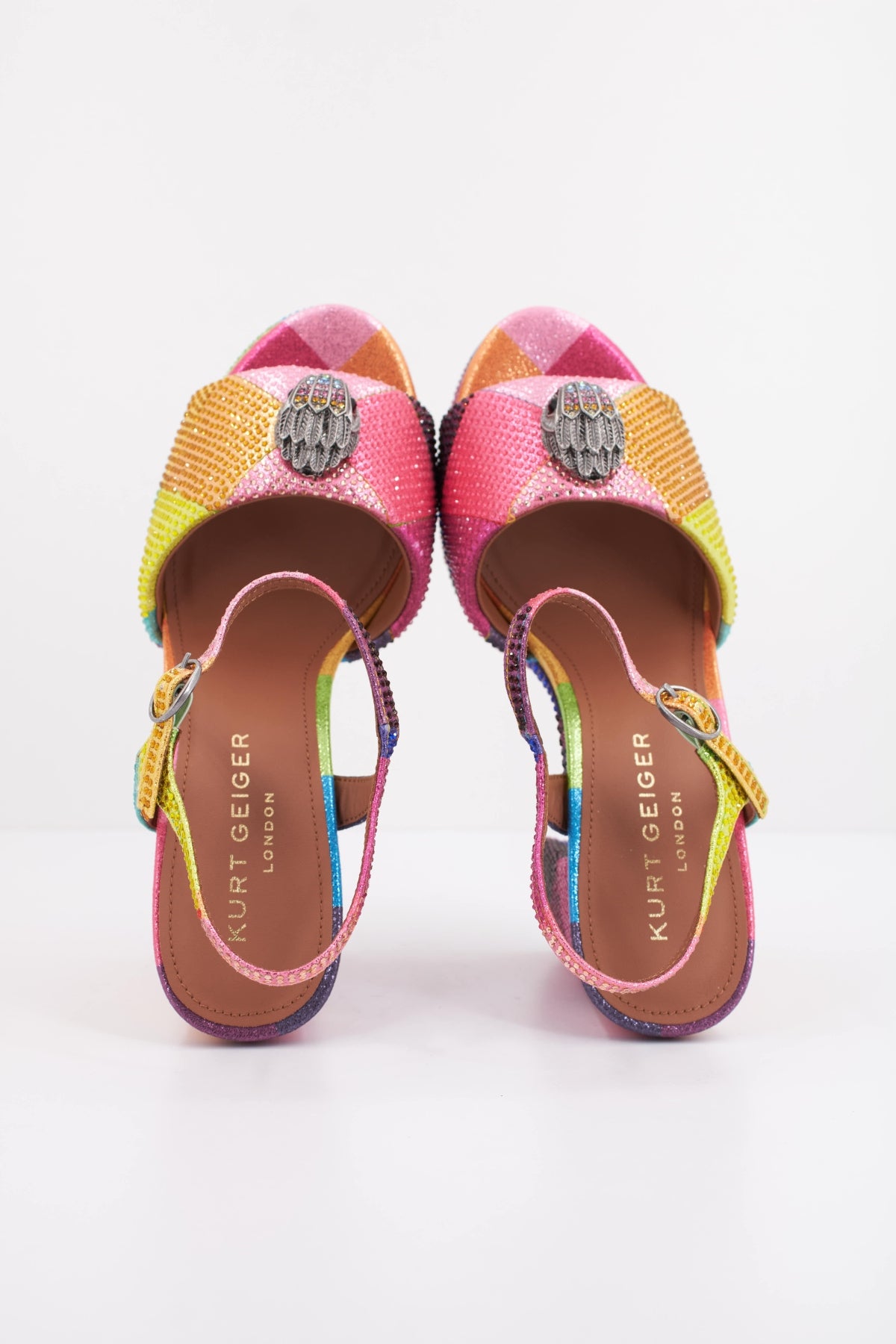 KURT GEIGER LONDON  KENSINGTON PLATFORM SDL  en color MULTICOLOR (3)