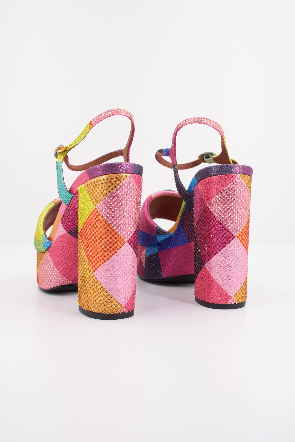 KURT GEIGER LONDON  KENSINGTON PLATFORM SDL  en color MULTICOLOR (4)