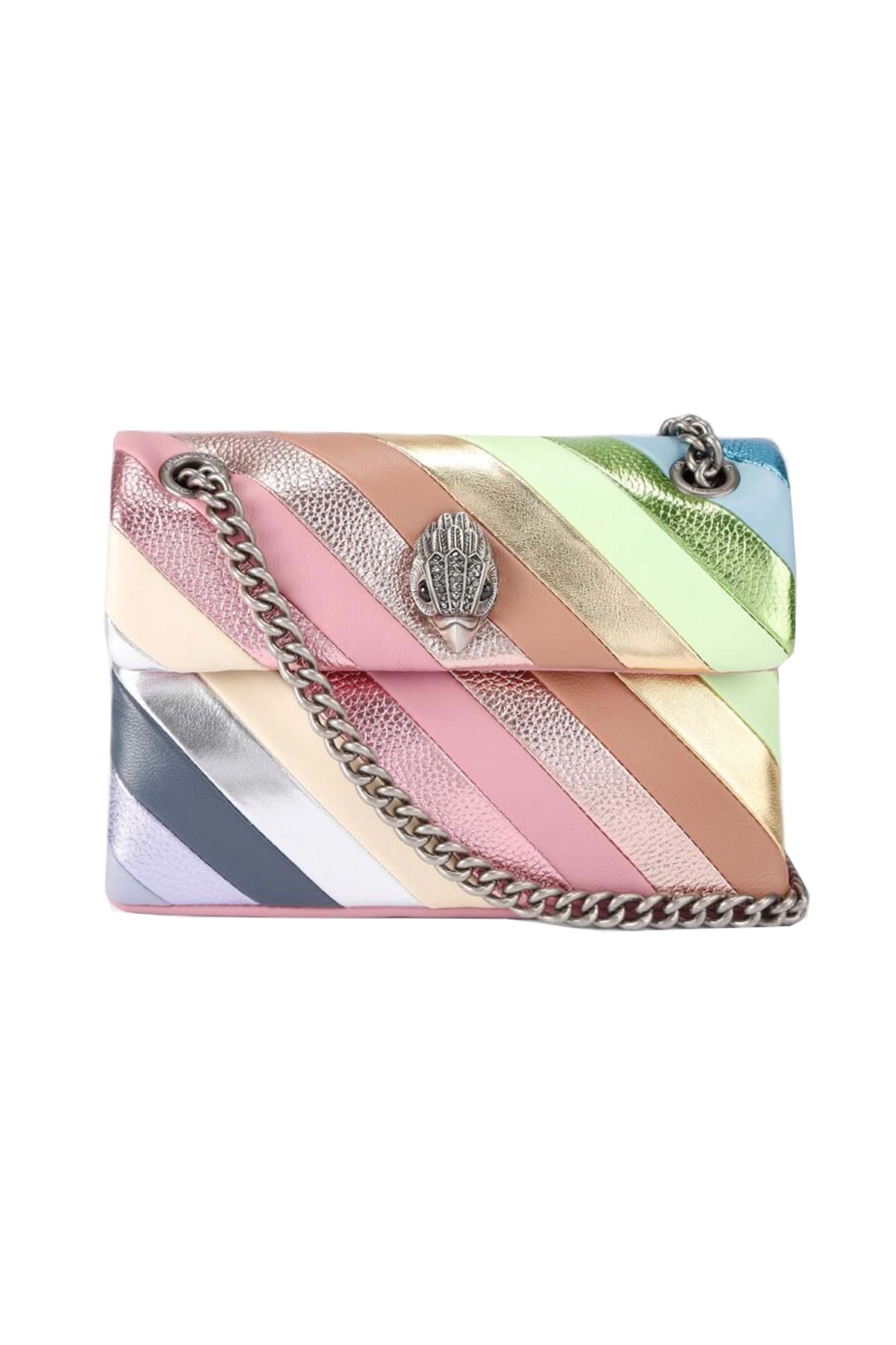 KURT GEIGER LONDON  LEATHER MINI KENSINGTON  en color MULTICOLOR (1)