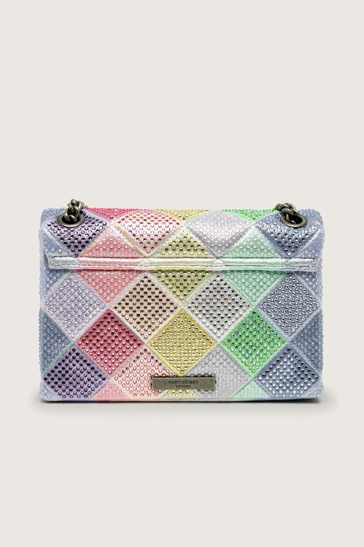 KURT GEIGER LONDON  FABRIC MD KENSINGTON P  en color AZUL (3)
