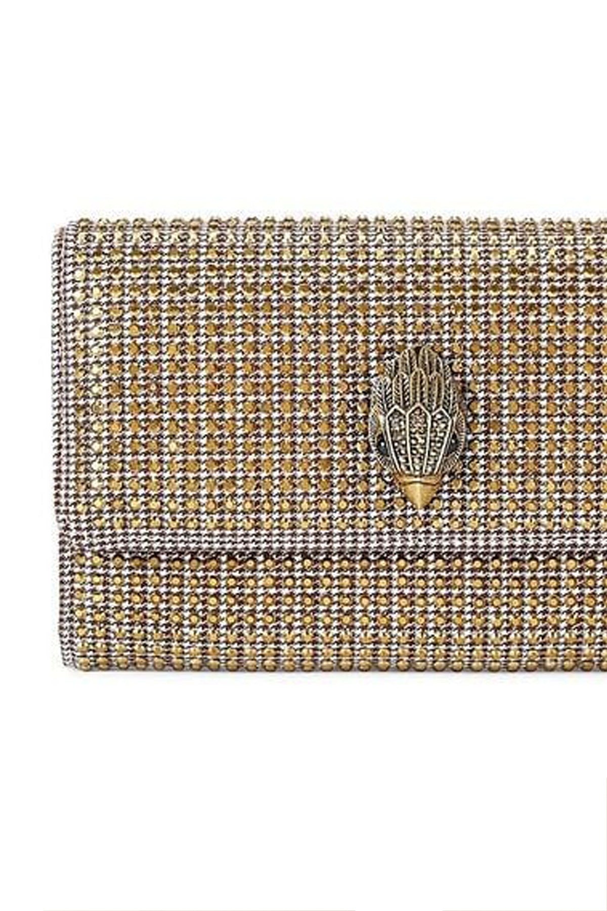 KURT GEIGER LONDON KENSINGTON CHAIN WALLET en color BEIS (4)