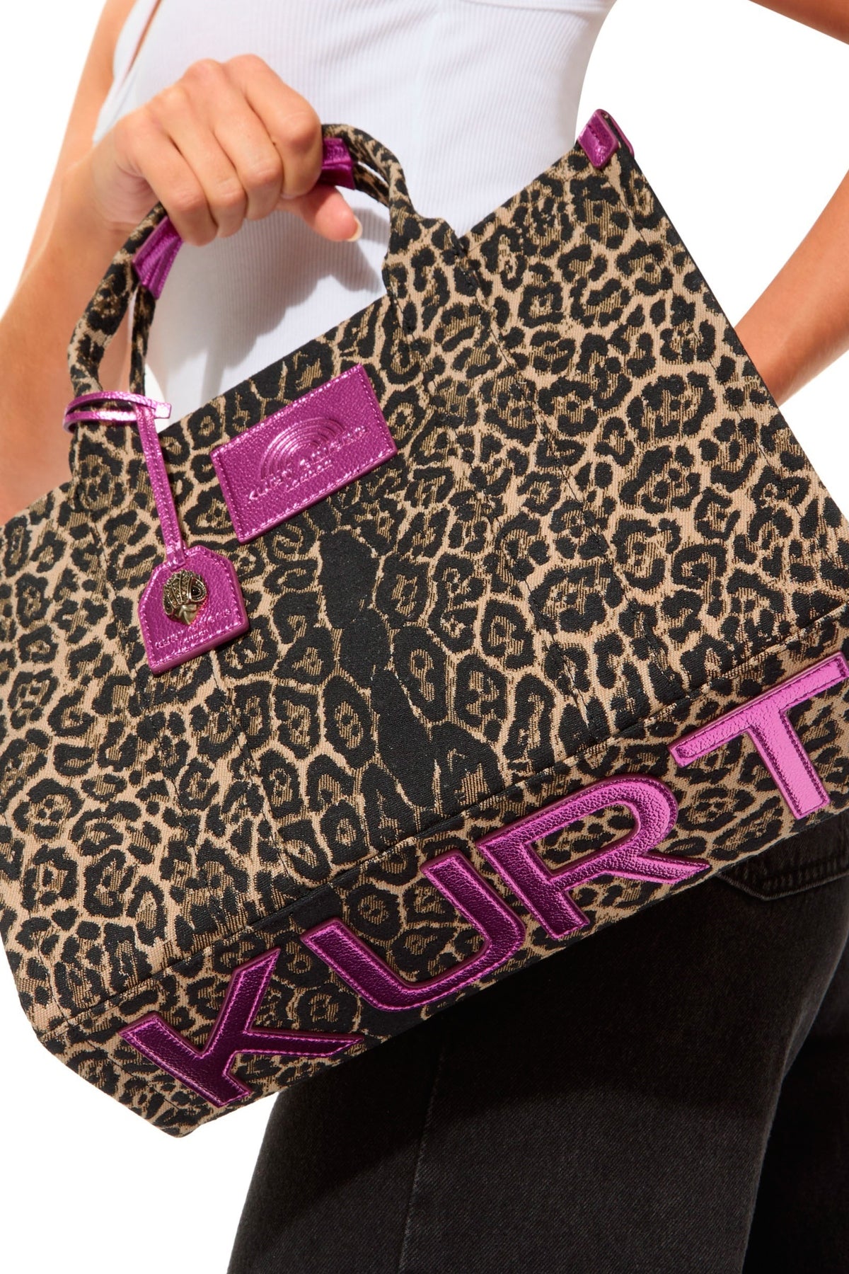 KURT GEIGER LONDON SOUTHBANK TOTE en color ANIMAL PRINT (3)