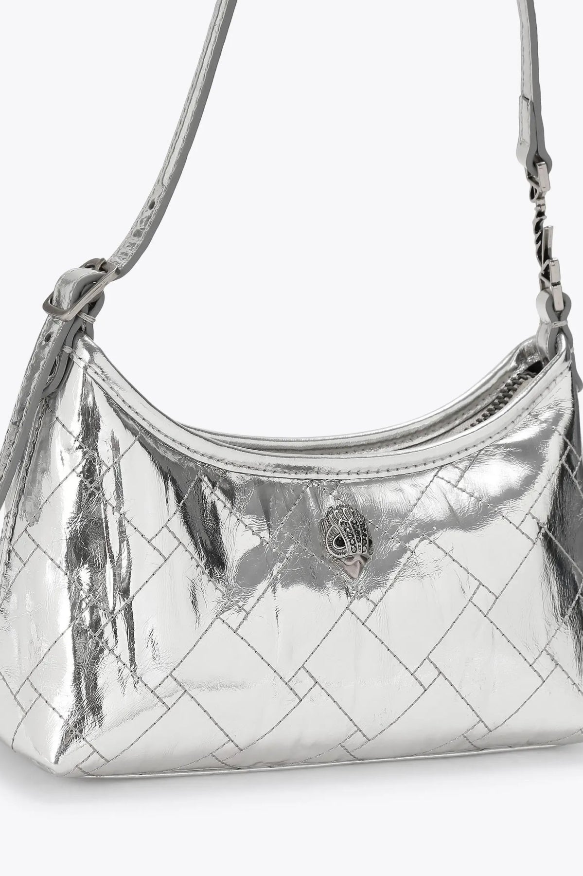 KURT GEIGER LONDON KURT SLING en color PLATA (4)