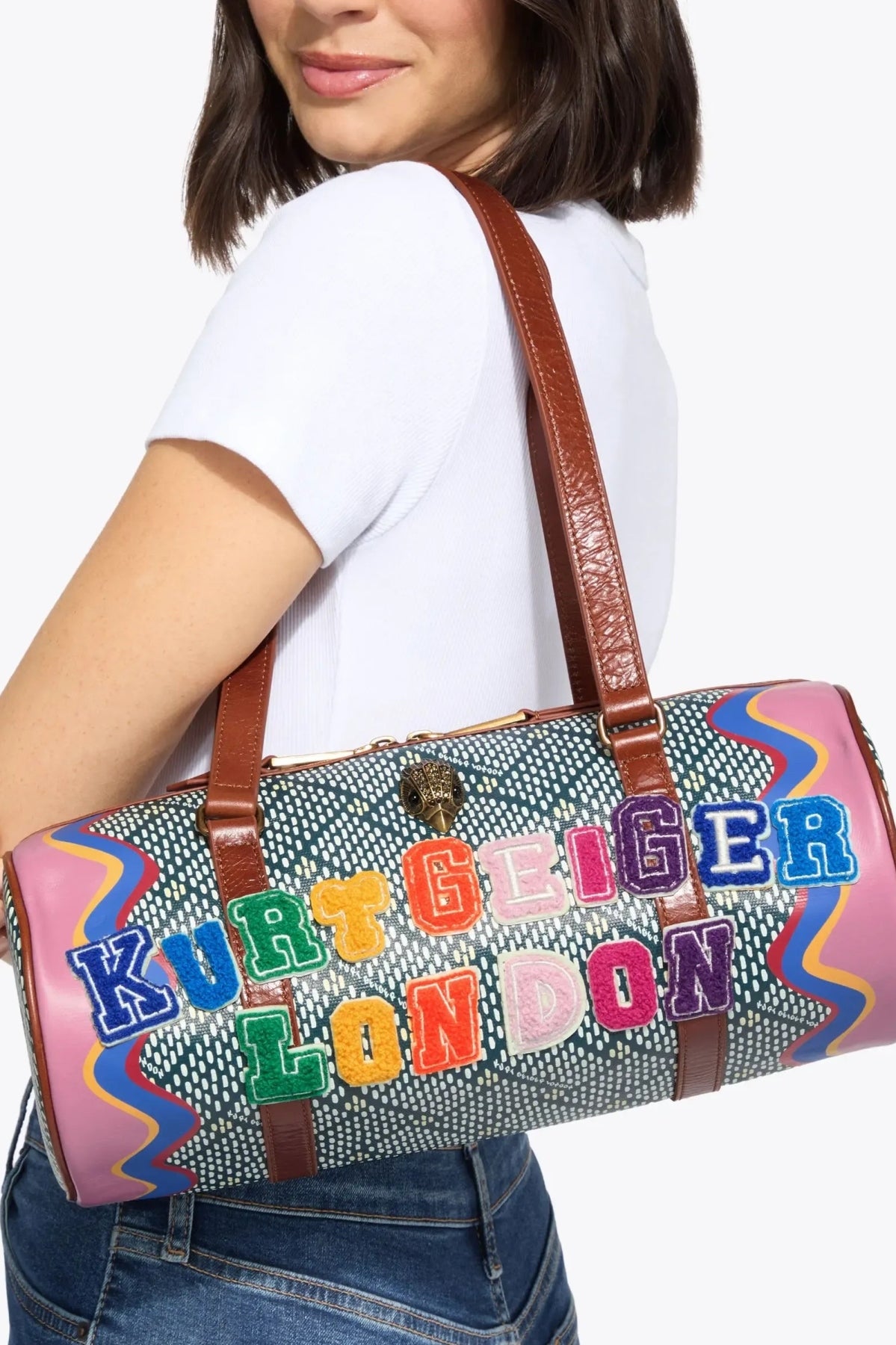 KURT GEIGER LONDON  KENSINGTON BARREL  en color MULTICOLOR (3)