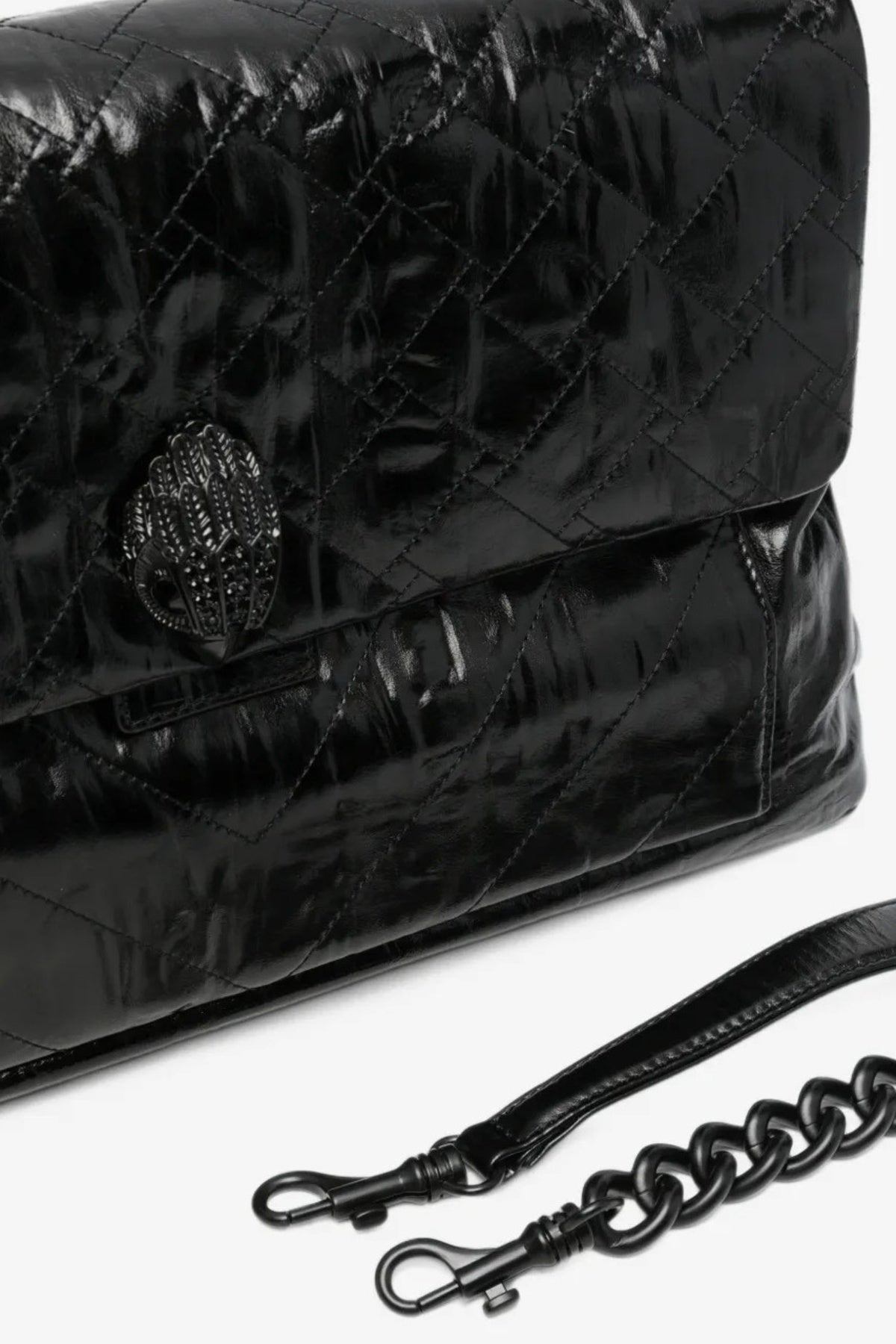 KURT GEIGER LONDON CELIA XL SHOULDER BAG D en color NEGRO (3)