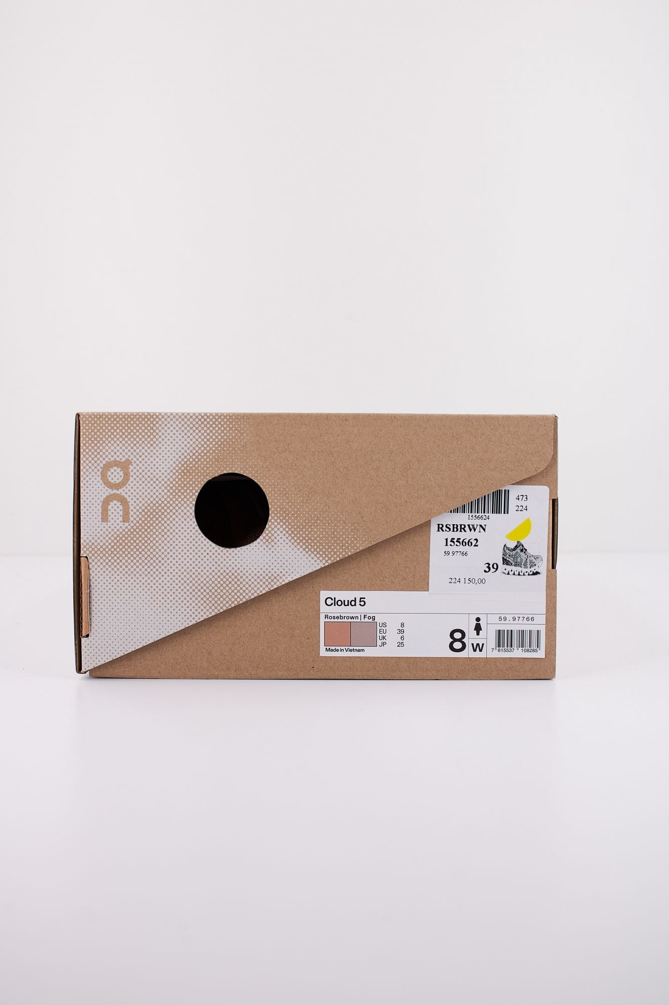 ON RUNNING CLOUD 5 en color MARRON (6)