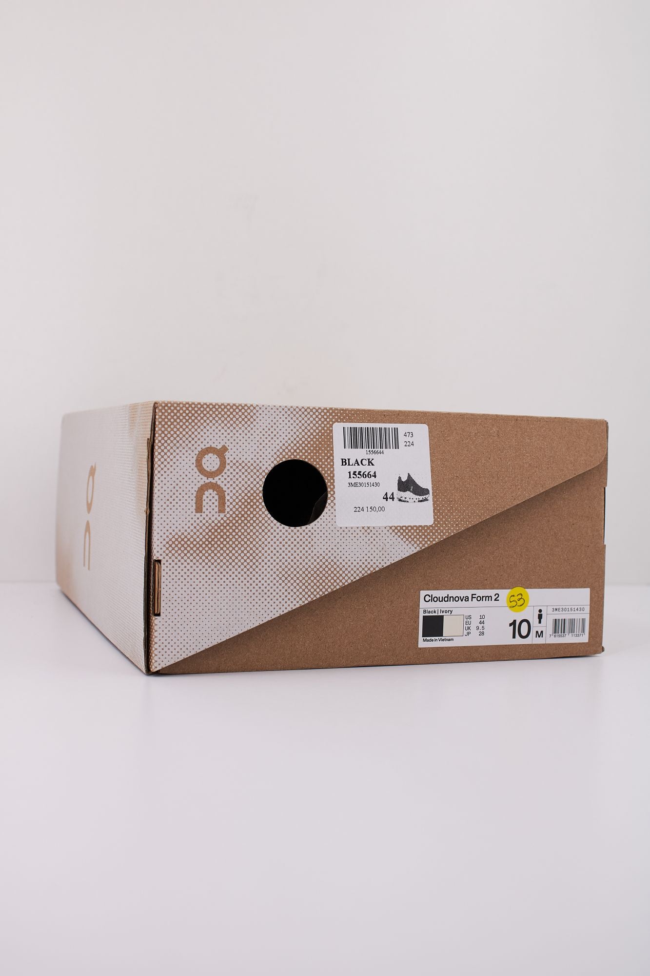 ON RUNNING CLOUDNOVA FORM 2 en color NEGRO (6)