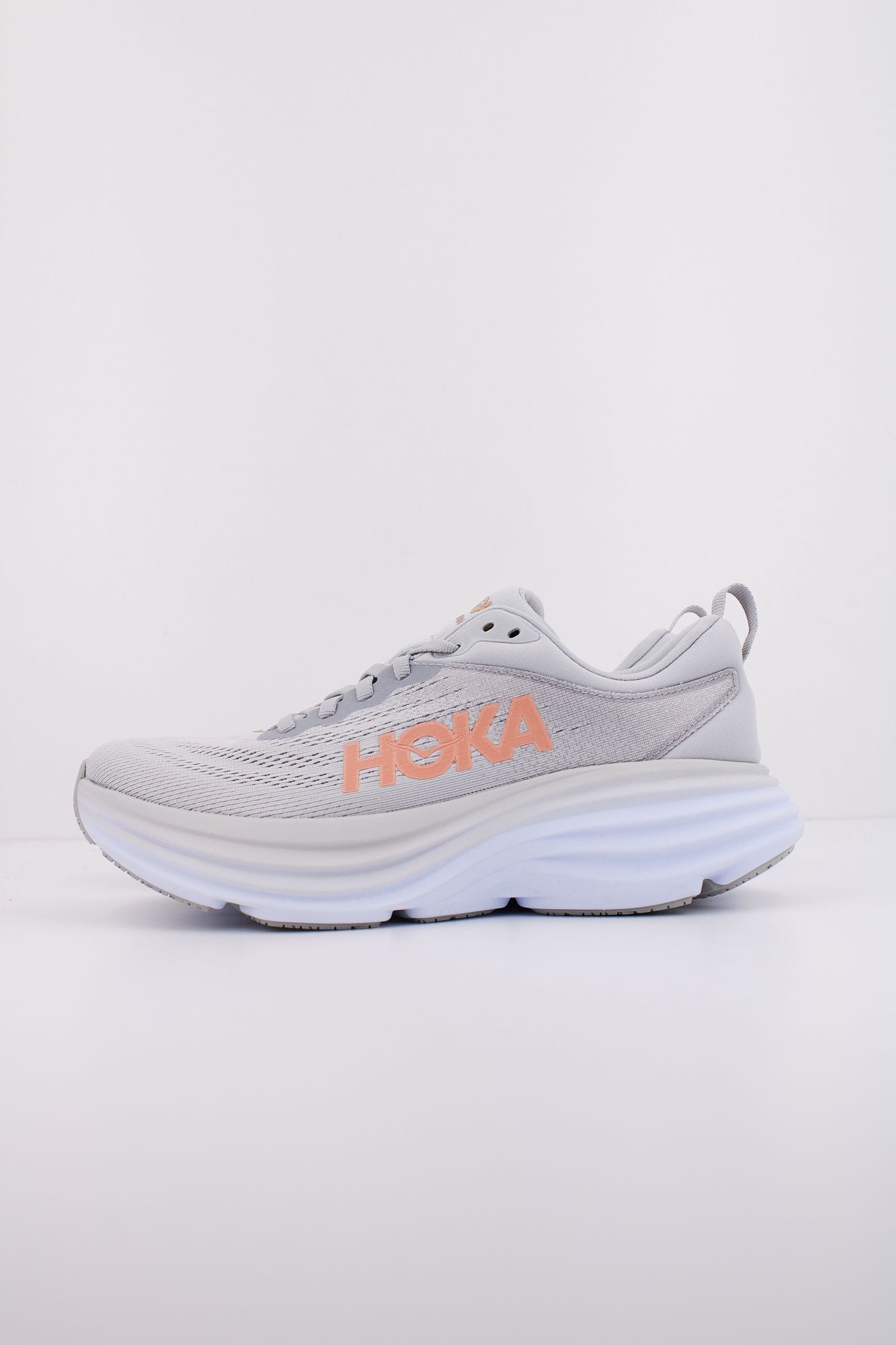 HOKA BONDI 8 en color GRIS (1)